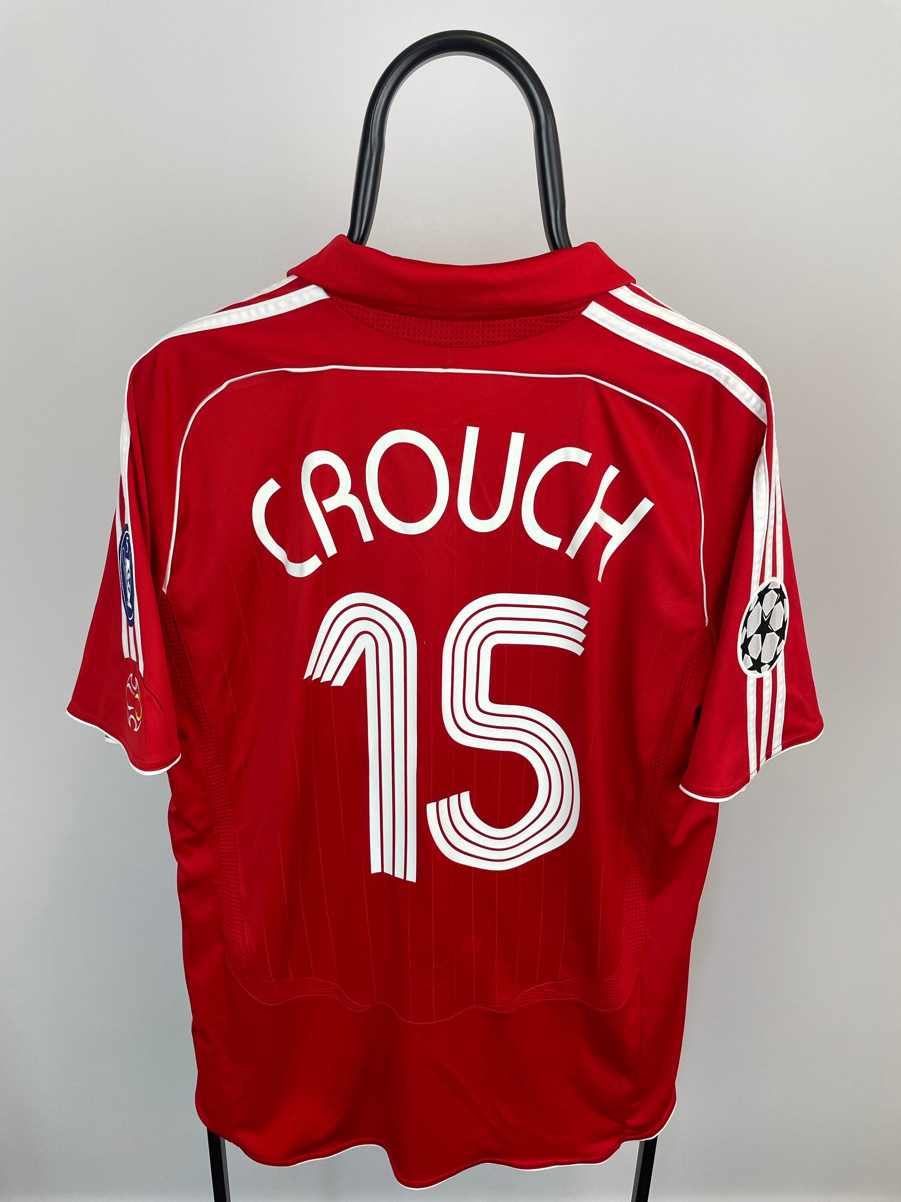 Peter Crouch Liverpool 07/08 hjemmebanetrøje - L