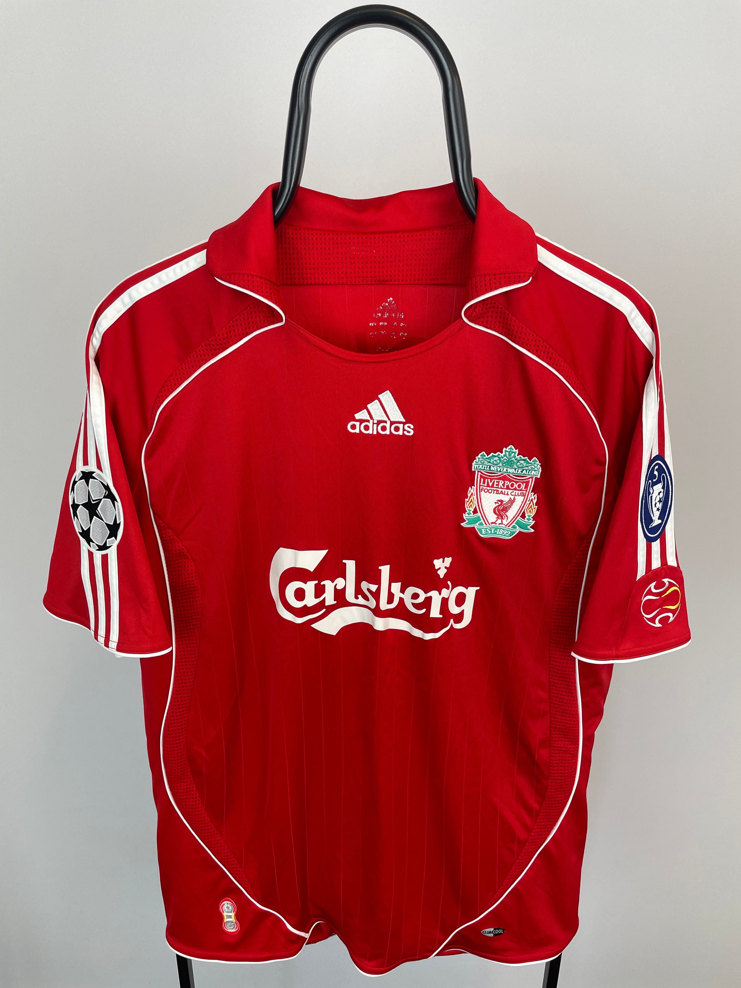 Peter Crouch Liverpool 07/08 hjemmebanetrøje - L