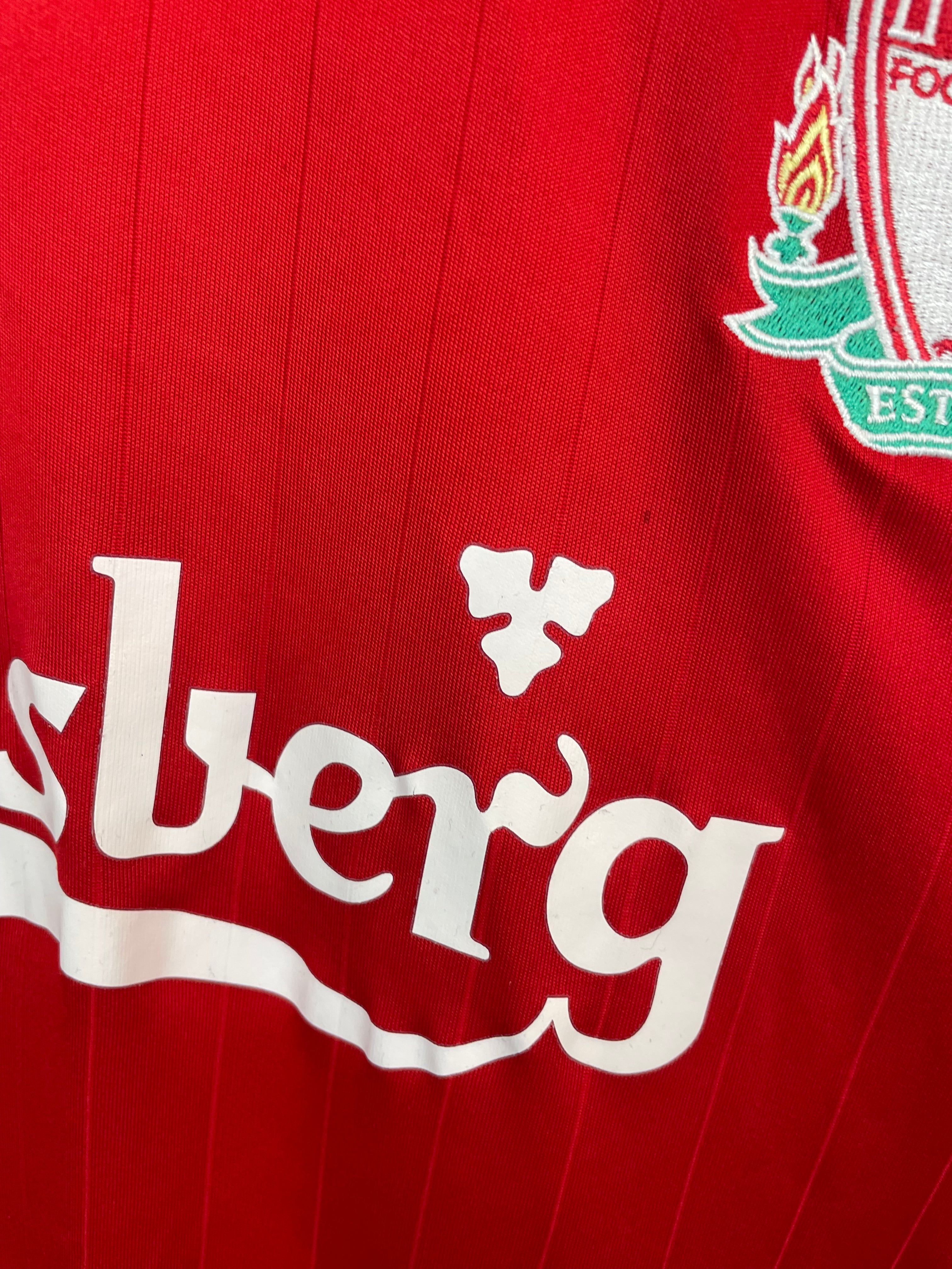 Peter Crouch Liverpool 07/08 hjemmebanetrøje - L