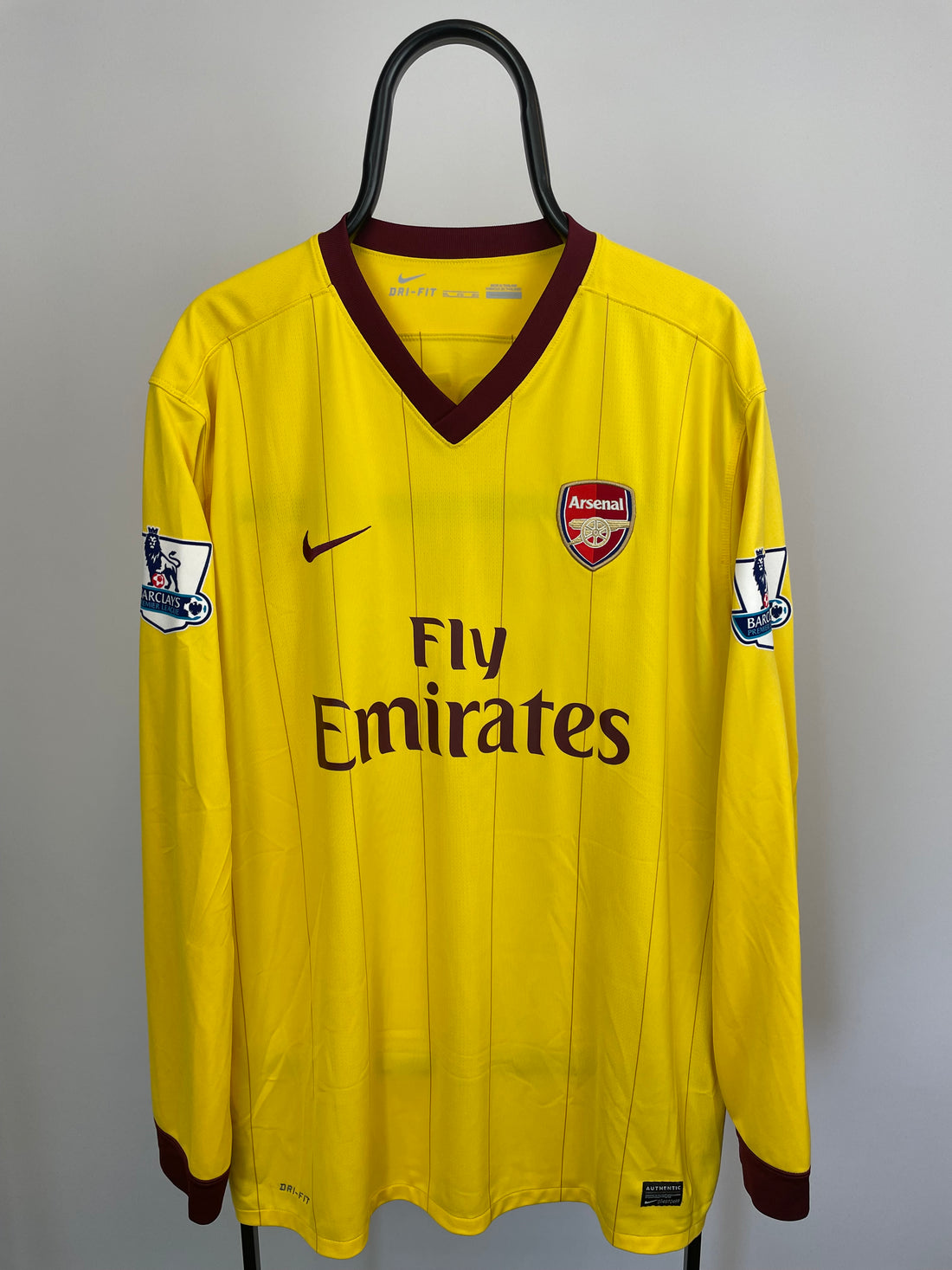 Nicklas Bendtner Arsenal 10/11 udebanetrøje langærmet - XXXL