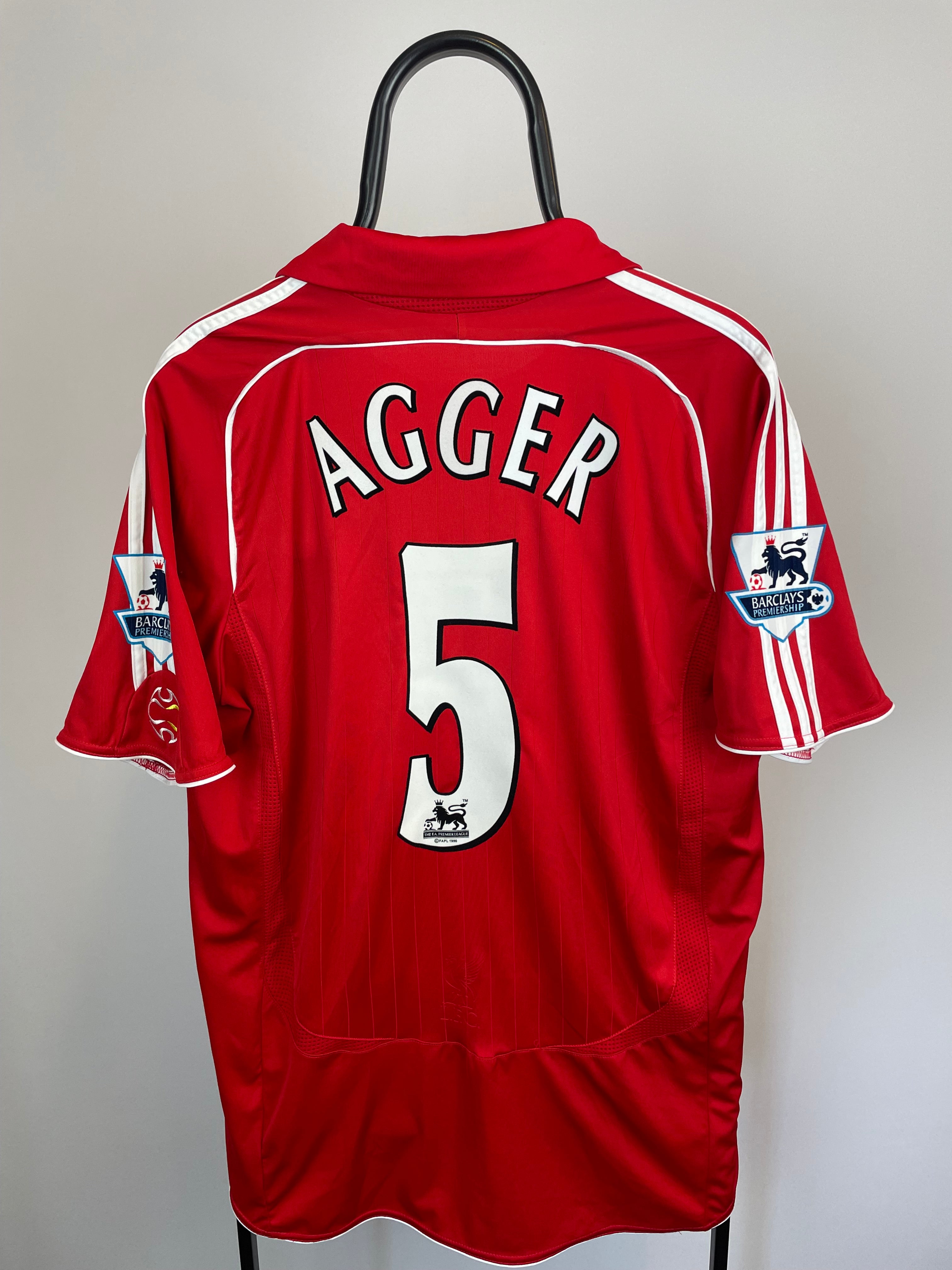 Daniel Agger Liverpool 06/07 hjemmebanetrøje - L
