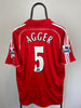 Daniel Agger Liverpool 06/07 hjemmebanetrøje - L