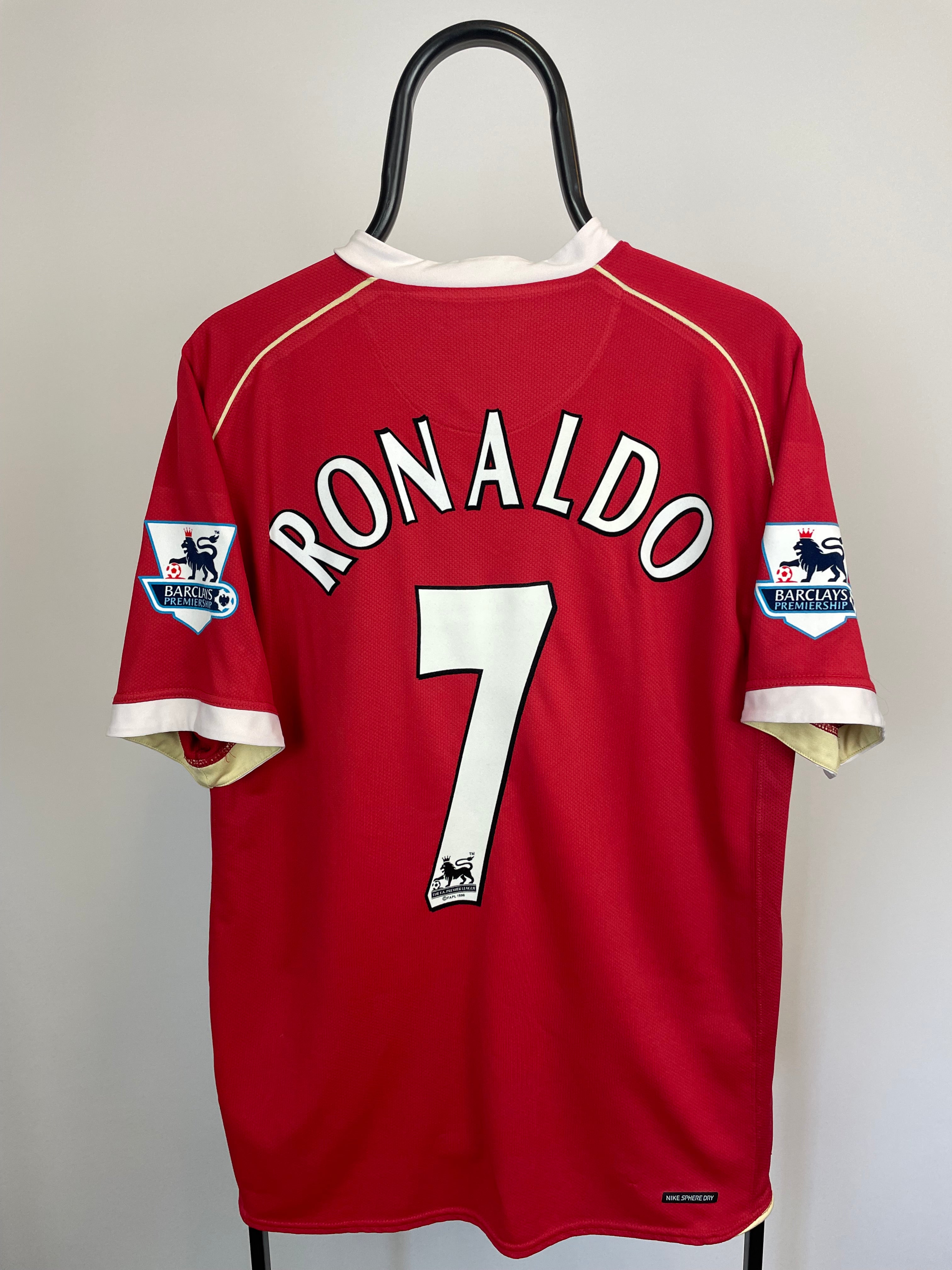 Cristiano Ronaldo Manchester United 06/07 hjemmebanetrøje - L