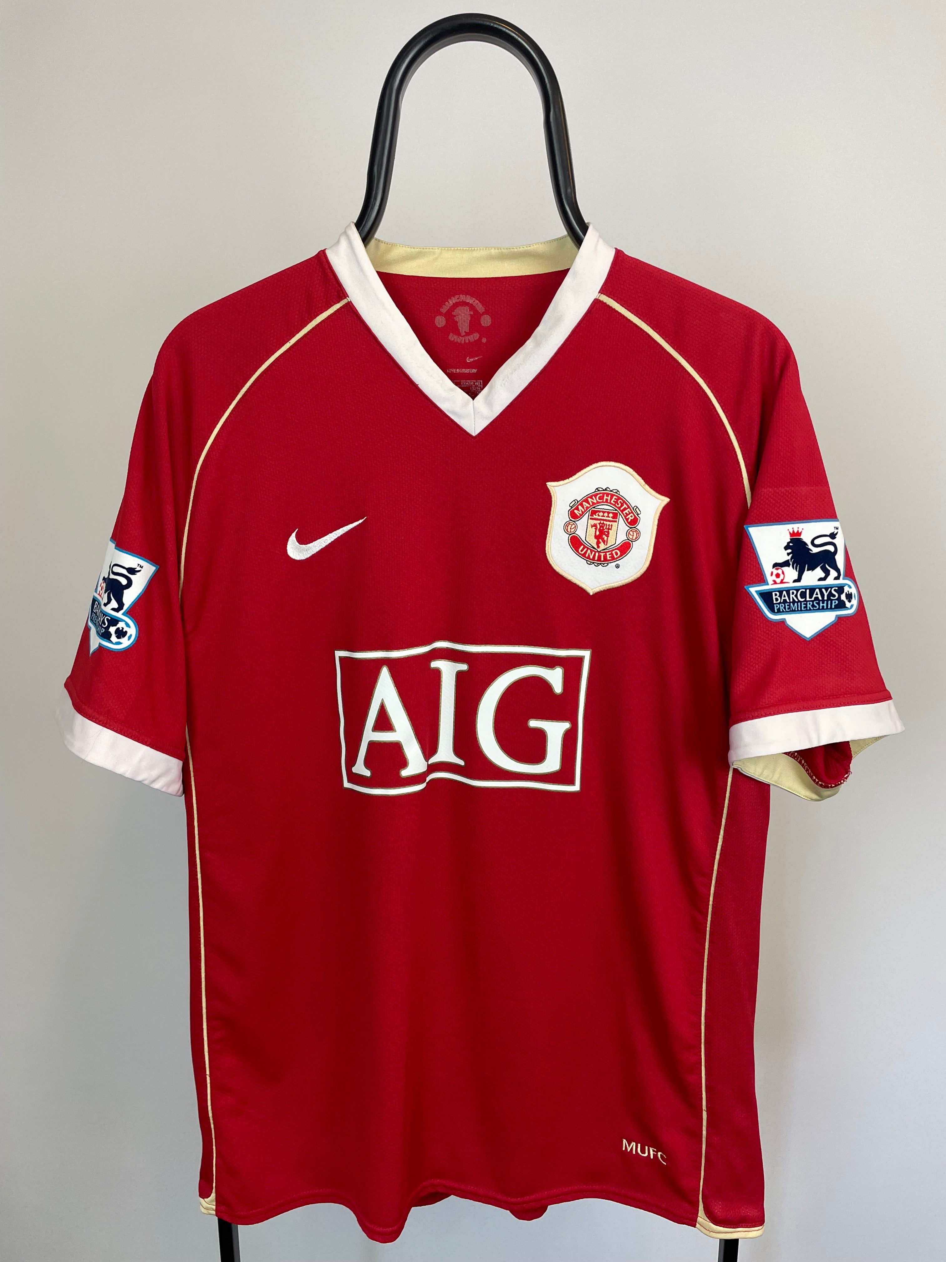 Cristiano Ronaldo Manchester United 06/07 hjemmebanetrøje - L