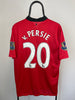 Robin van Persie Manchester United 13/14 hjemmebanetrøje - XL