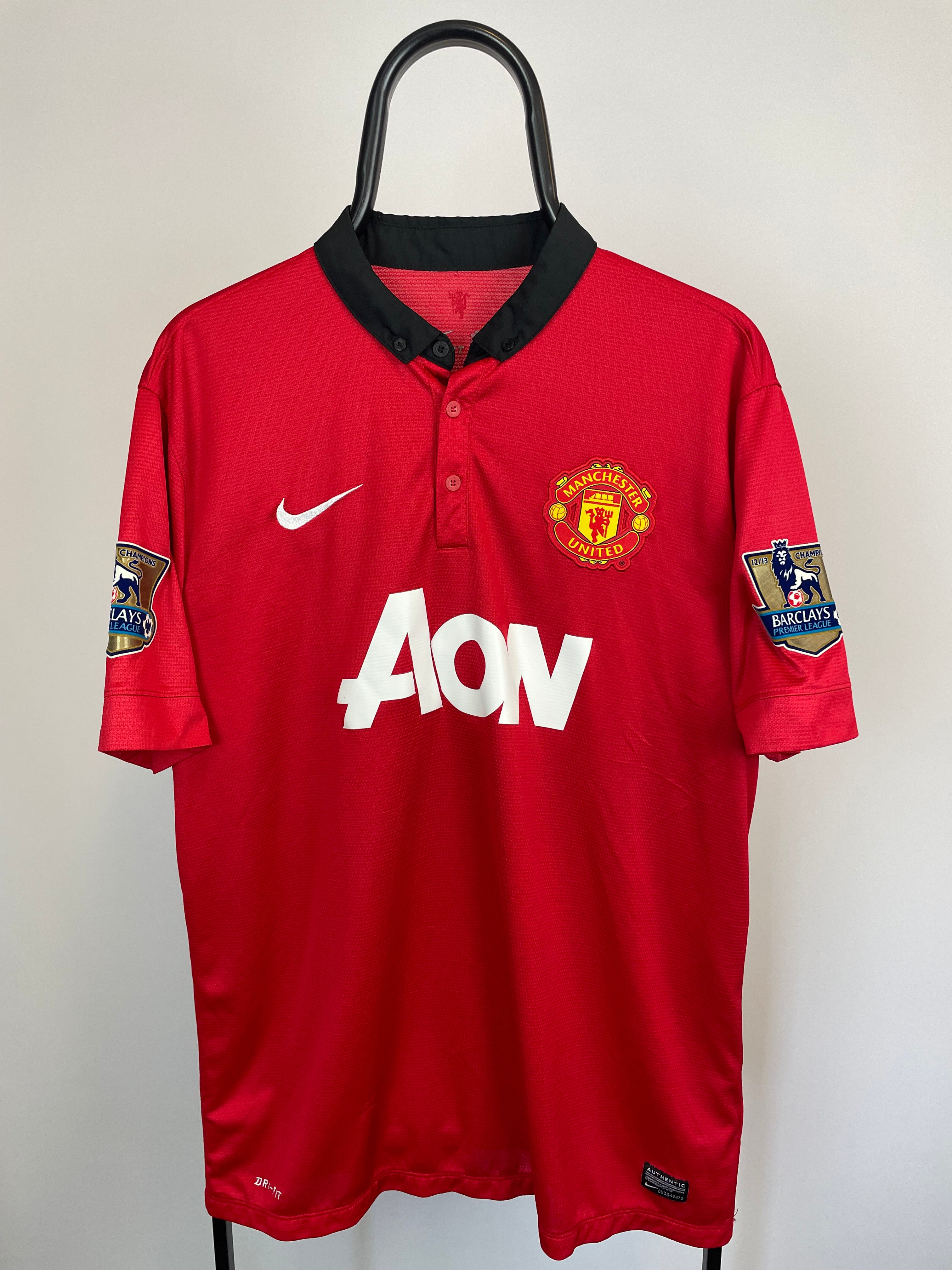 Robin van Persie Manchester United 13/14 hjemmebanetrøje - XL