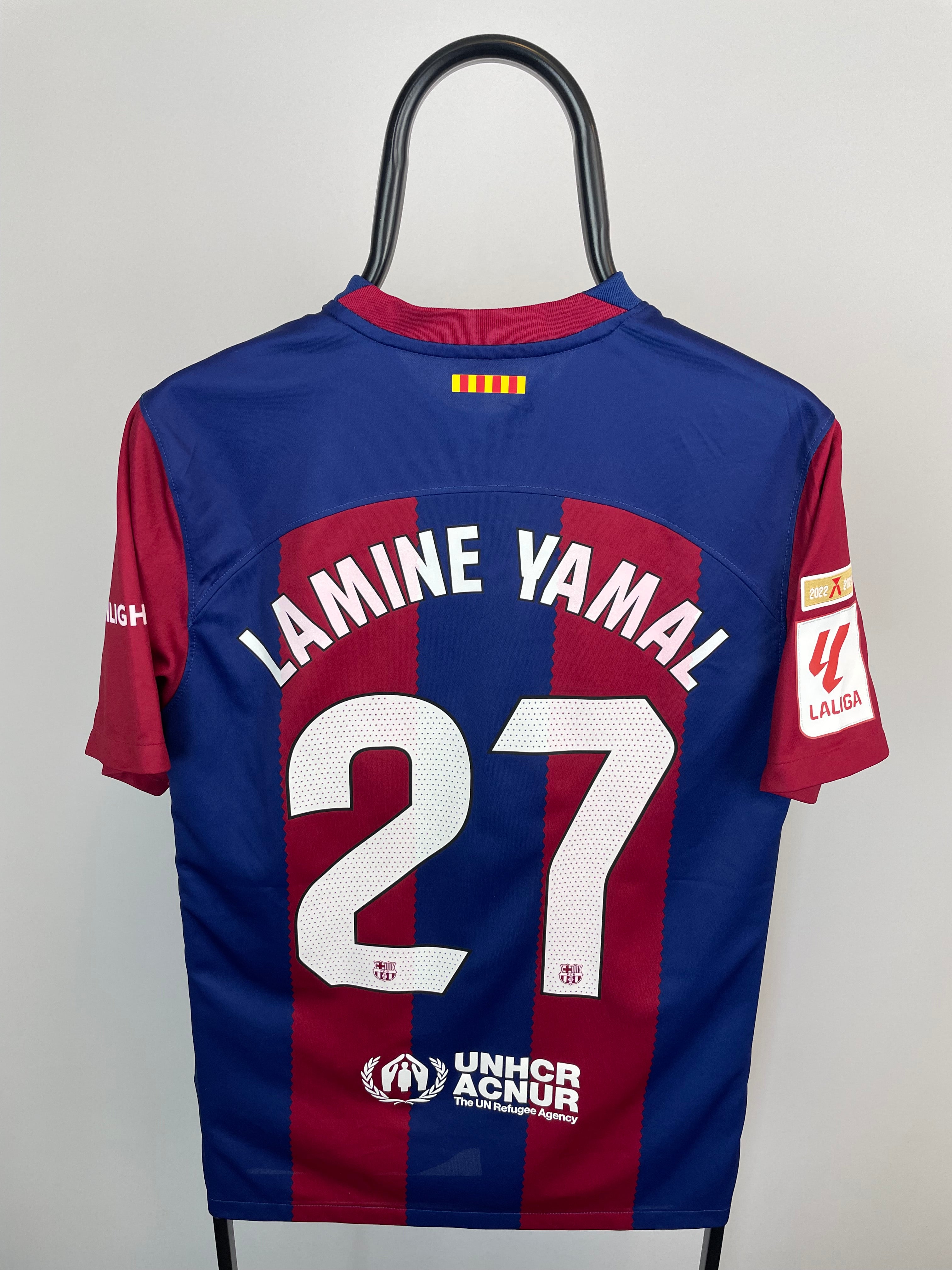 Lamine Yamal FC Barcelona 23/24 hjemmebanetrøje - M