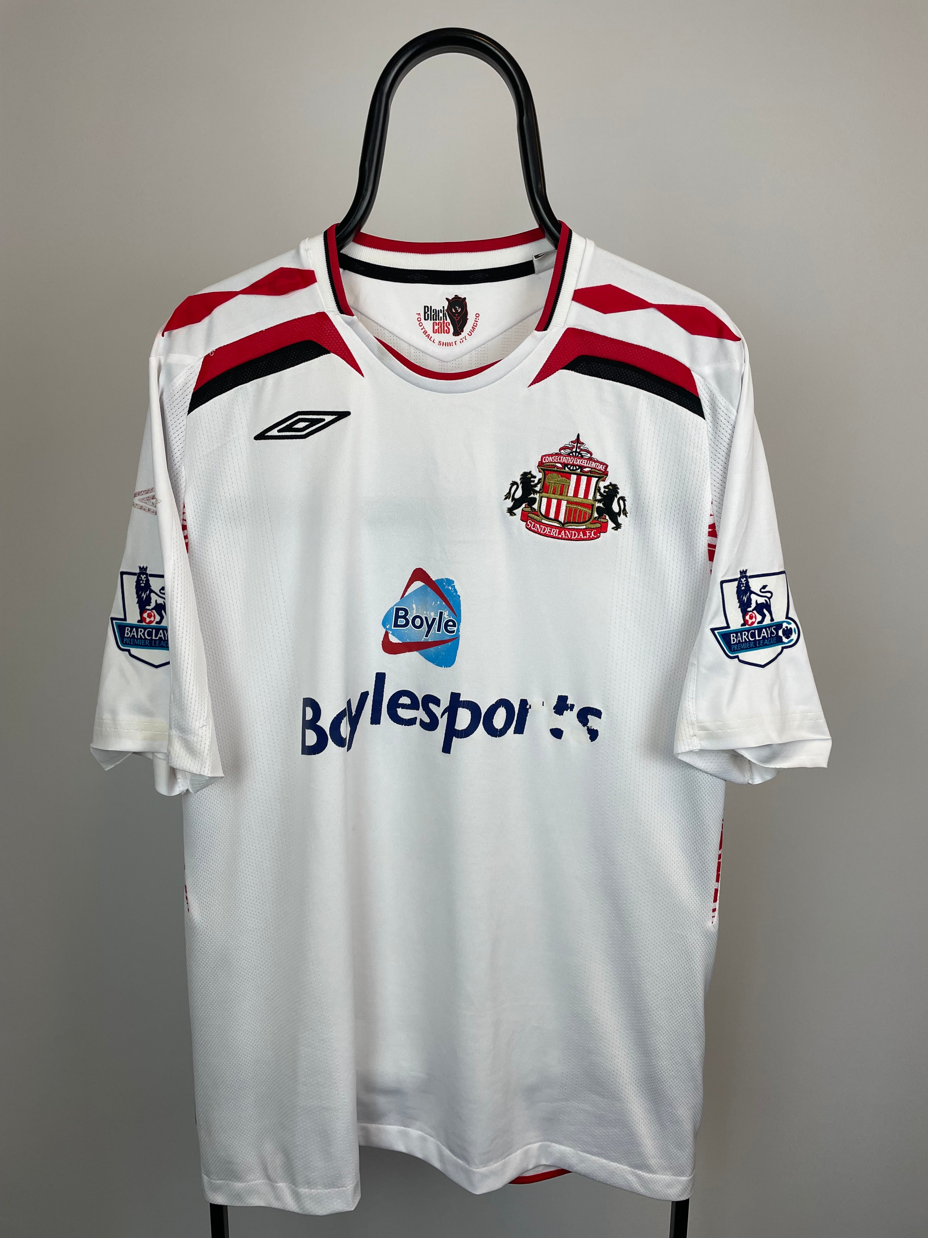 Dwight Yorke Sunderland 07/08 udebanetrøje - XL