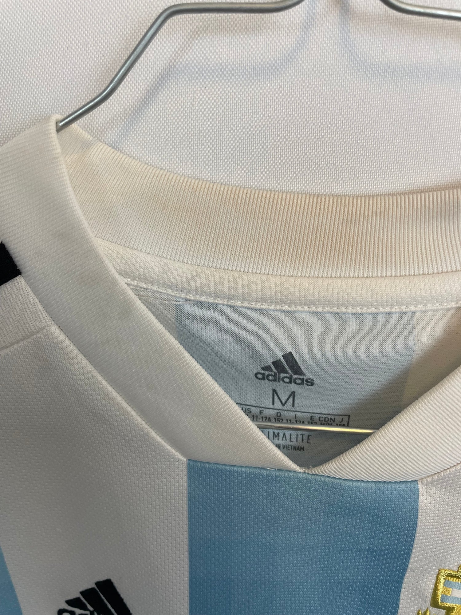 Argentina 18/20 hjemmebanetrøje - 11/12 år