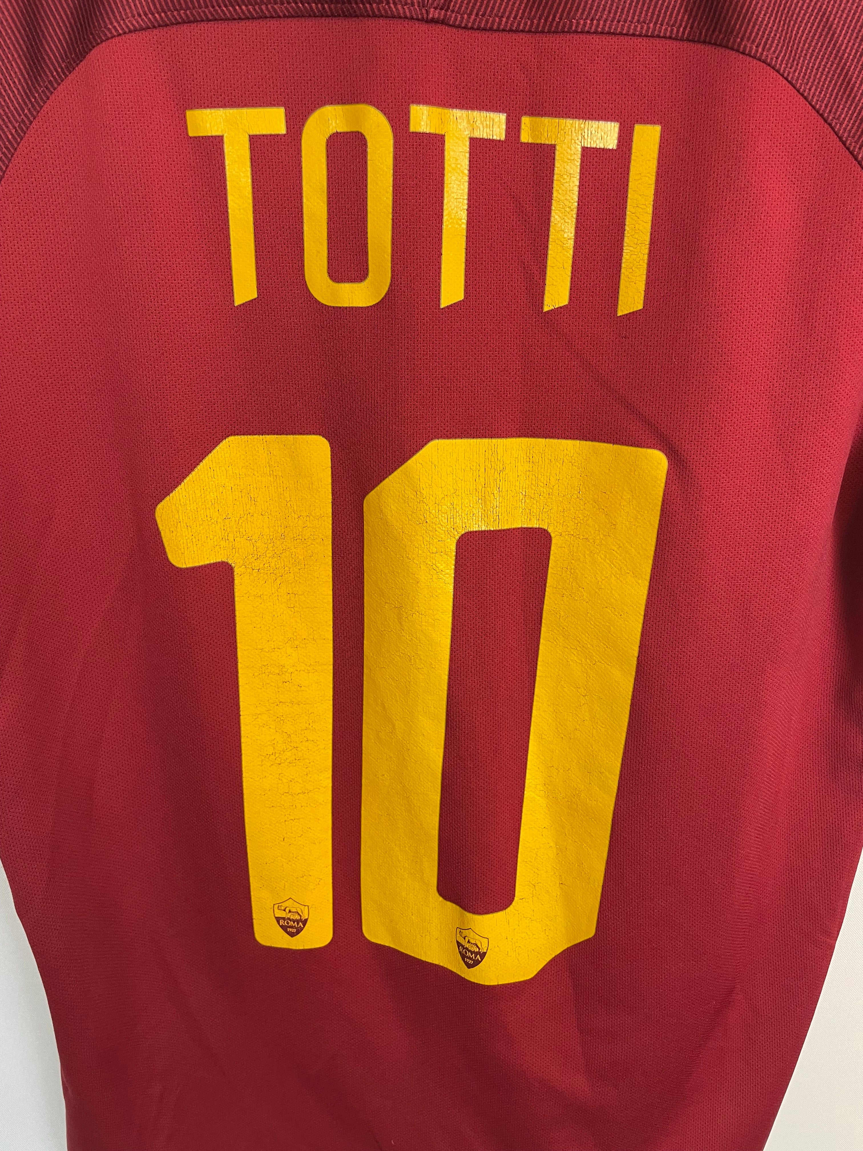 Totti Roma 17/18 hjemmebanetrøje - 13/15 år