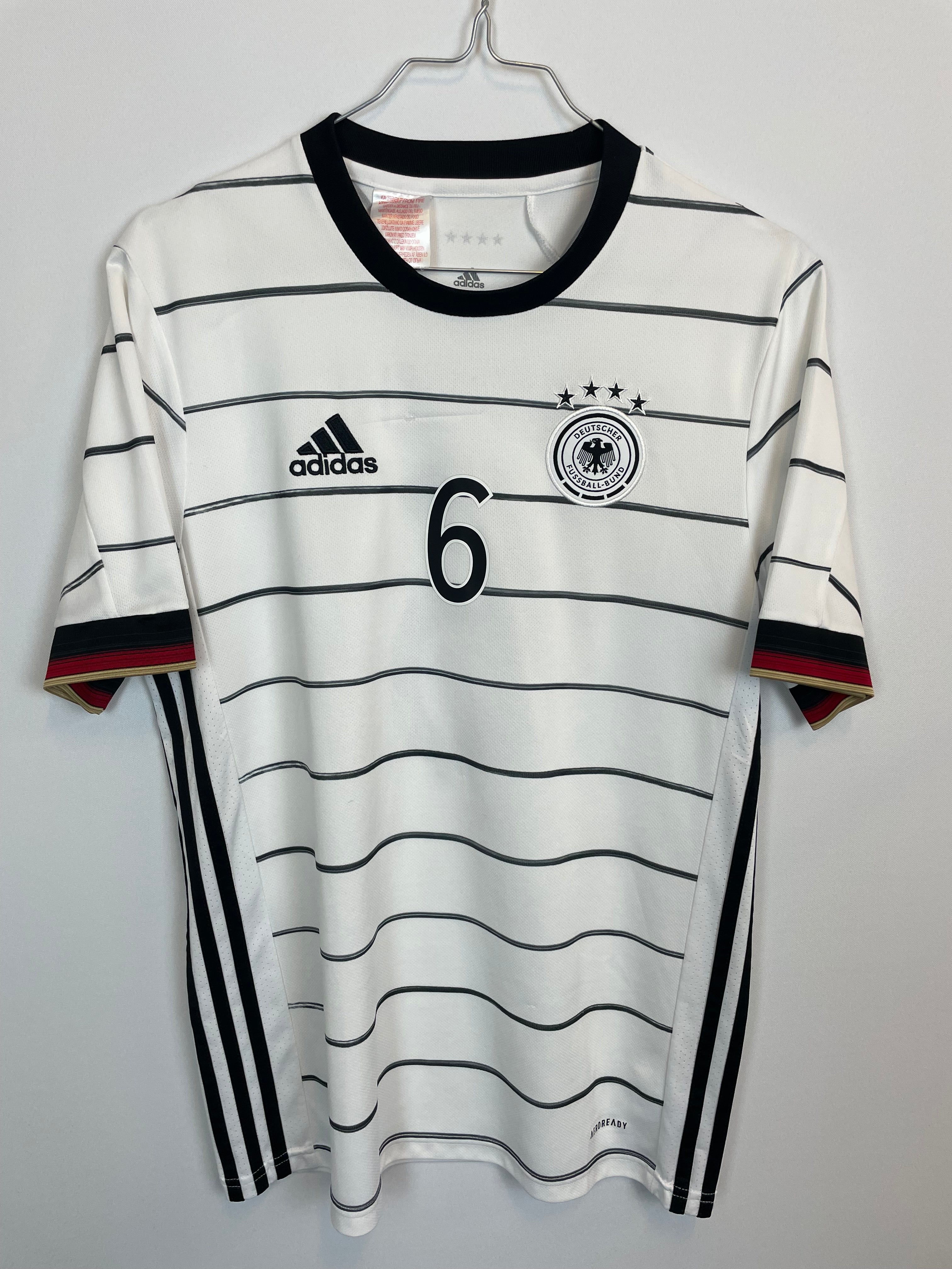 Joshua Kimmich Tyskland 19/21 hjemmebanetrøje - 15/16 år
