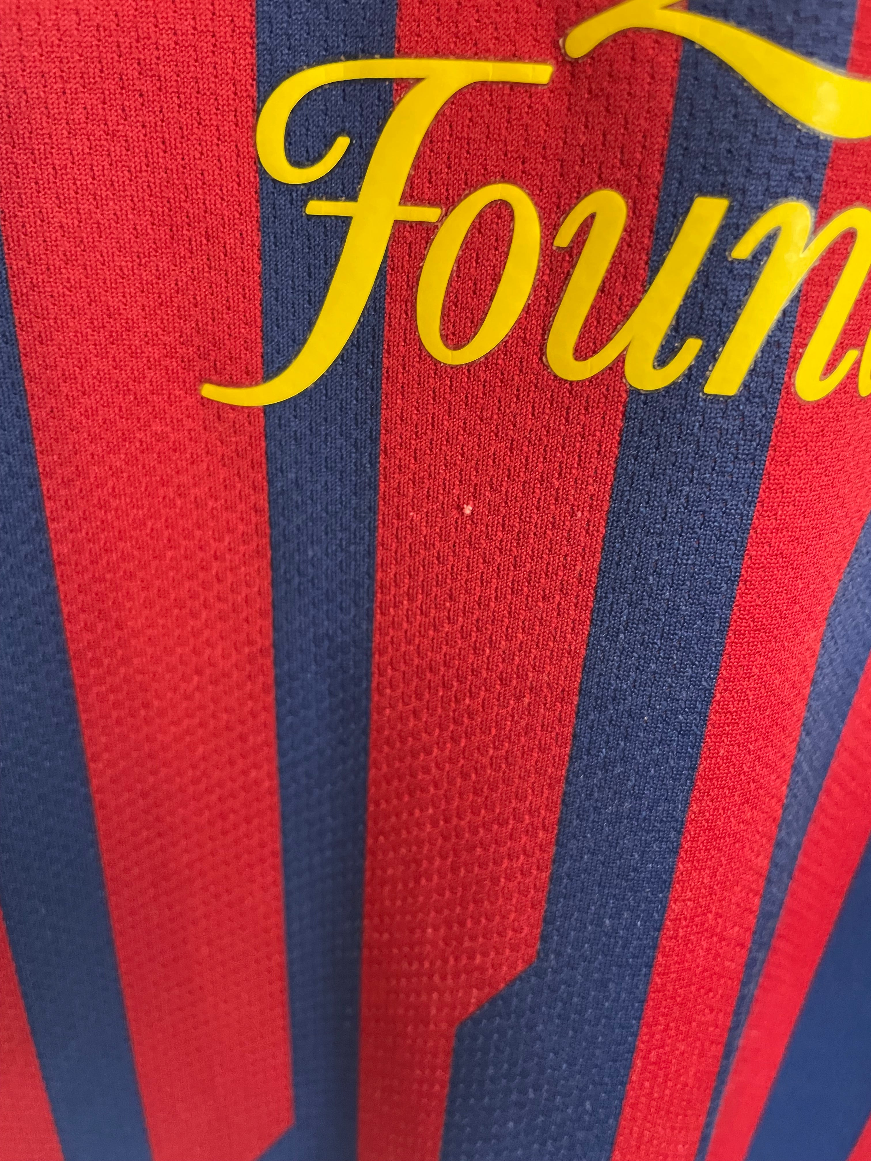 Pedro FC Barcelona 11/12 hjemmebanetrøje - 11/12 år