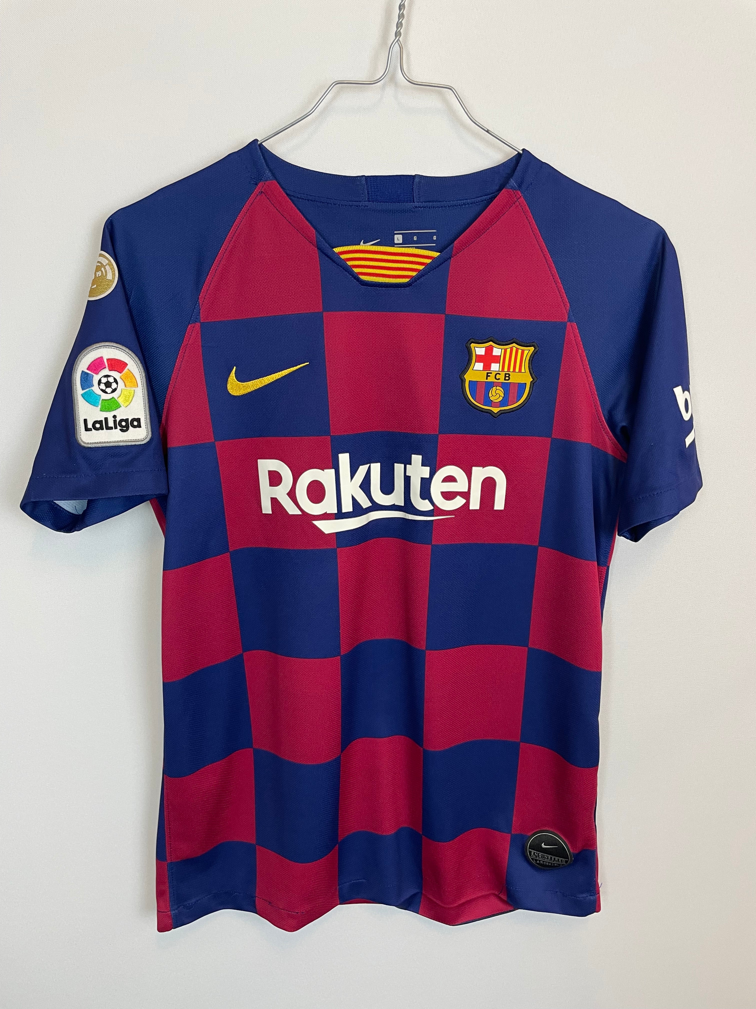 Lionel Messi FC Barcelona 19/20 hjemmebanetrøje - 11/12 år