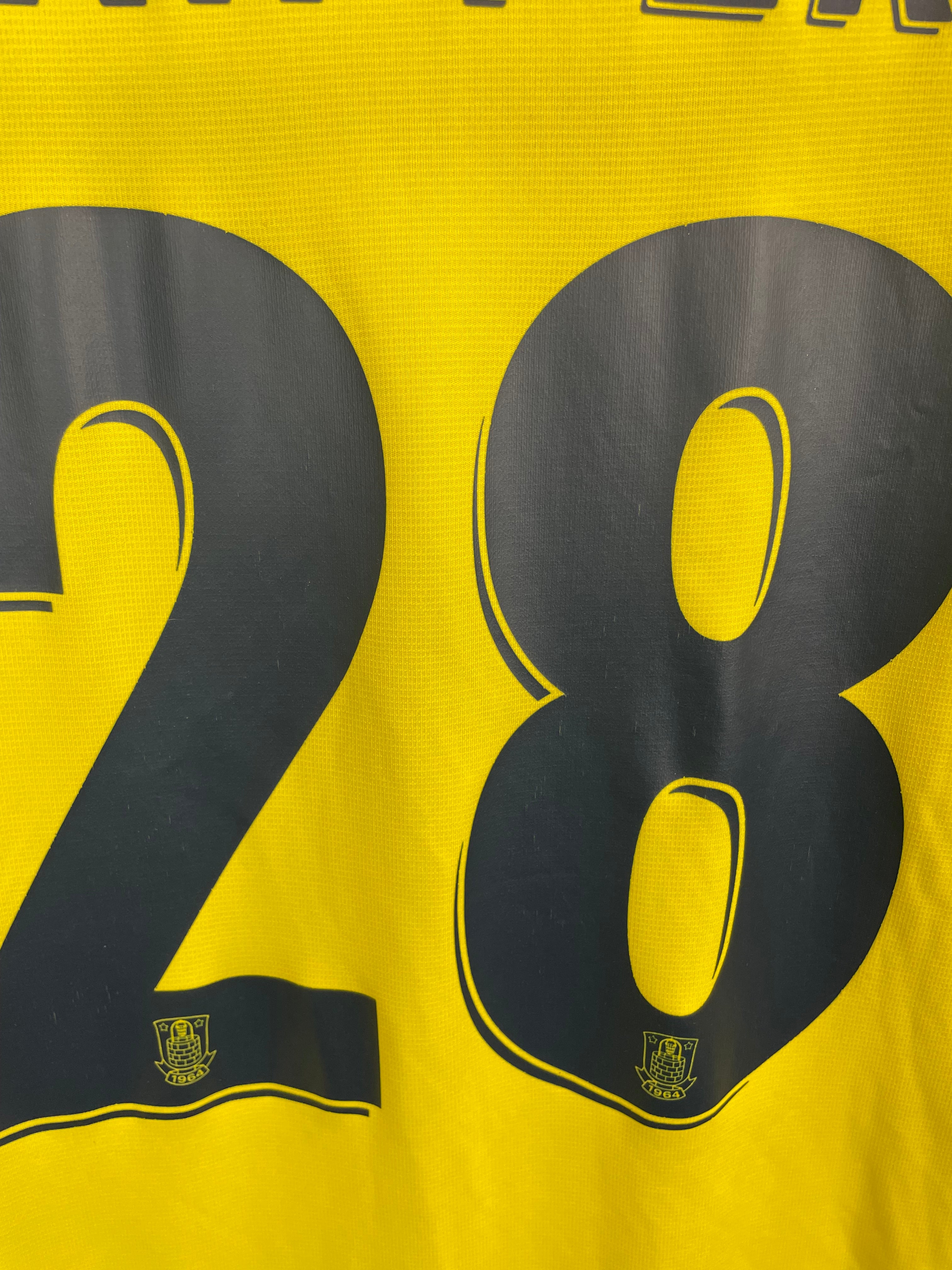Anton Skipper Brøndby 19/20 hjemmebanetrøje - M