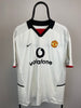 Manchester United 02/03 udebanetrøje - L