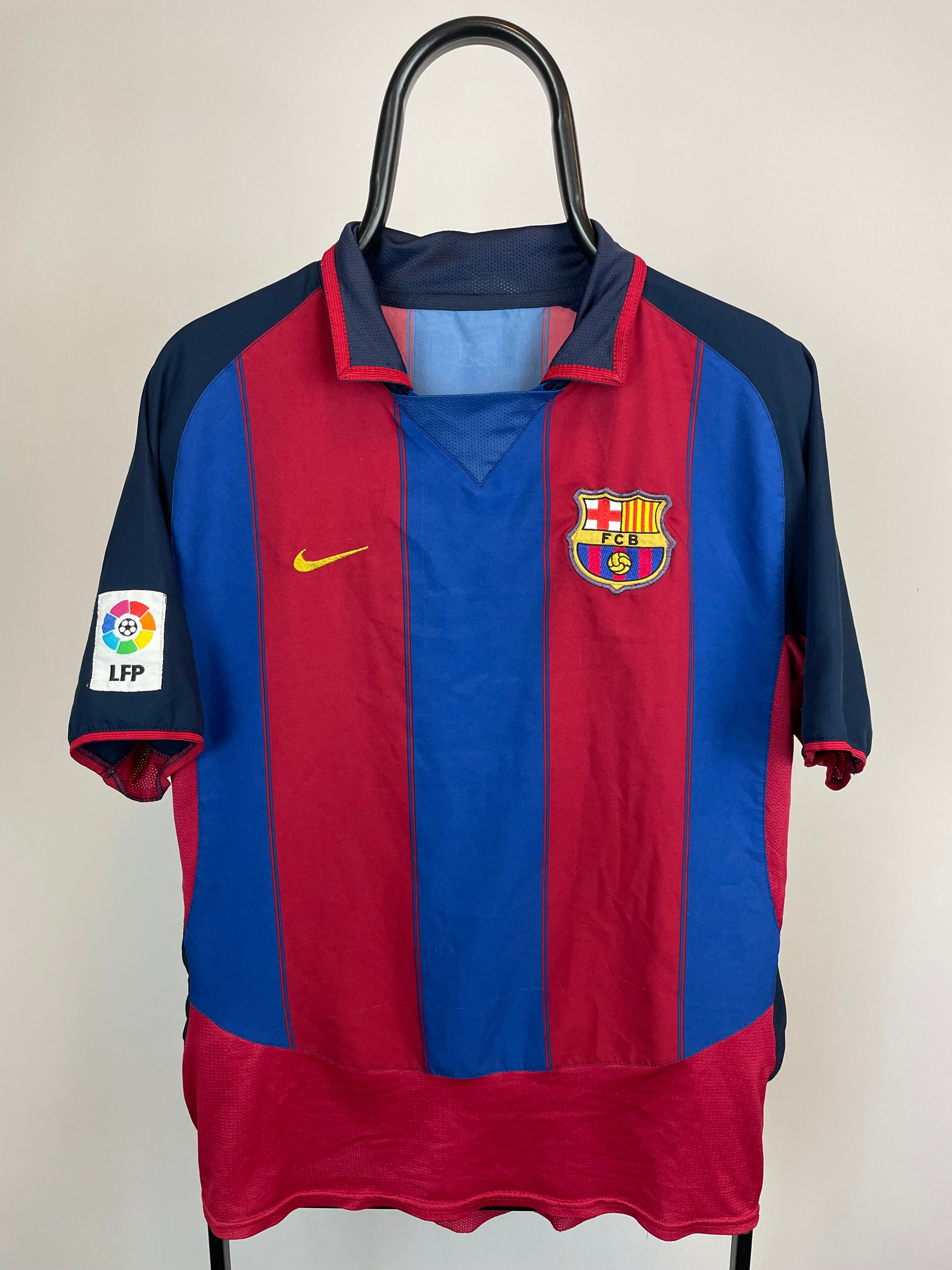 FC Barcelona 03/04 hjemmebanetrøje - M