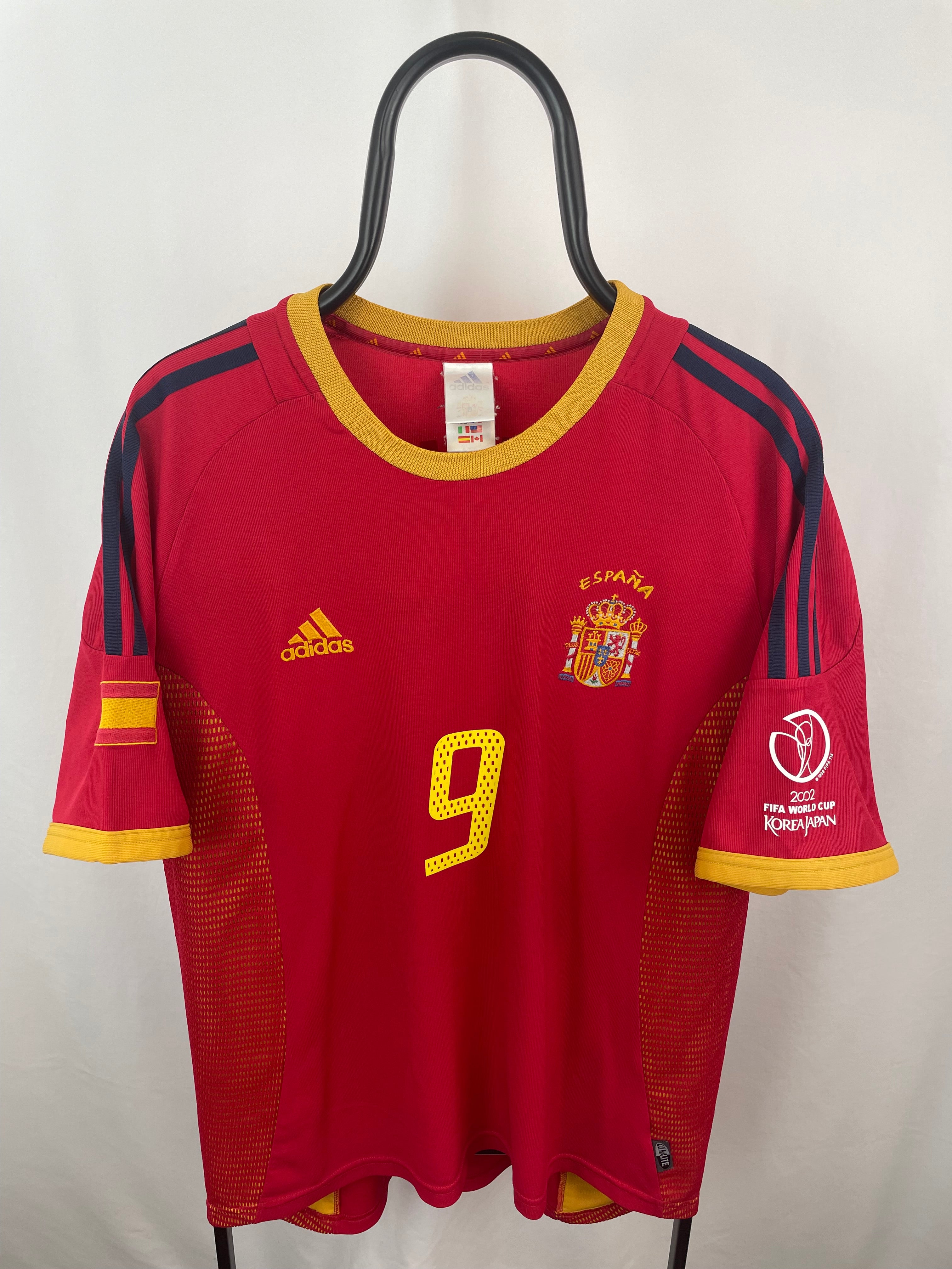 Fernando Morientes Spanien 02/04 hjemmebanetrøje - M