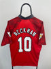 David Beckham Manchester United 96/97 hjemmebanetrøje - L