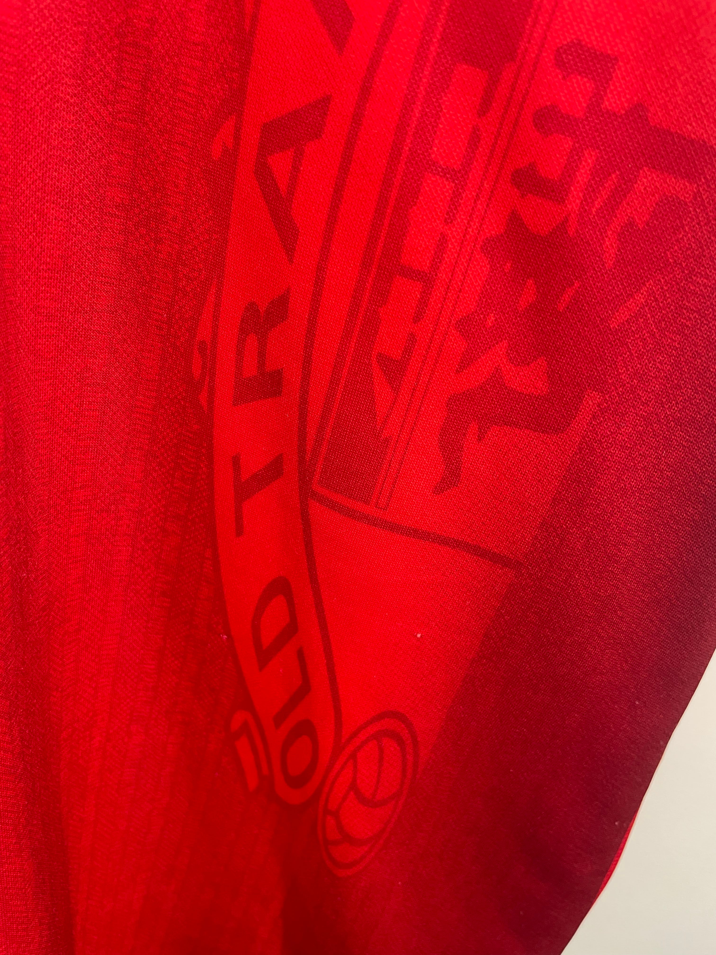 David Beckham Manchester United 96/97 hjemmebanetrøje - L