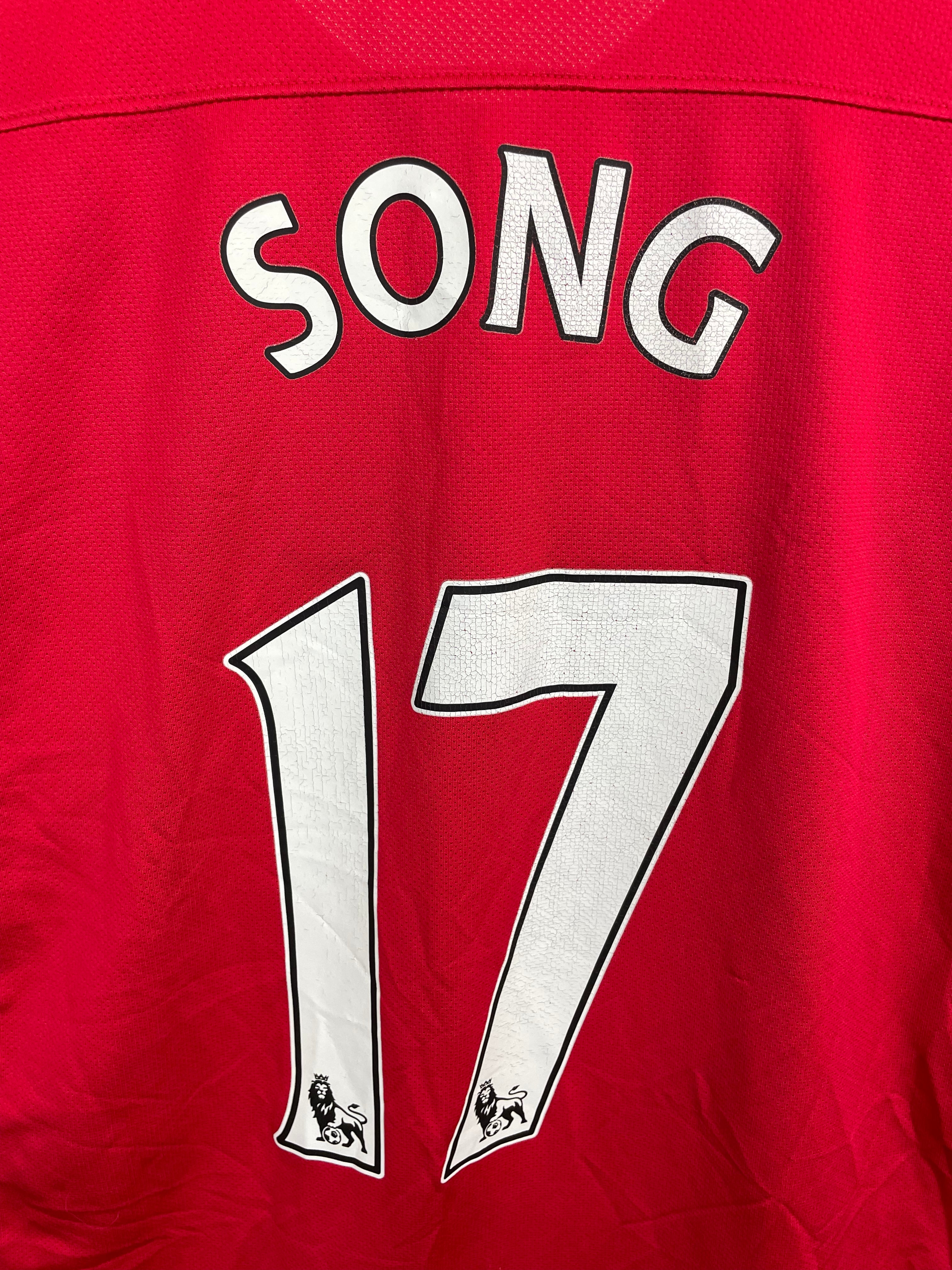 Alex Song Arsenal 11/12 hjemmebanetrøje - M