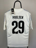 Christian Poulsen FCK 13/14 SIGNERET hjemmebanetrøje - M