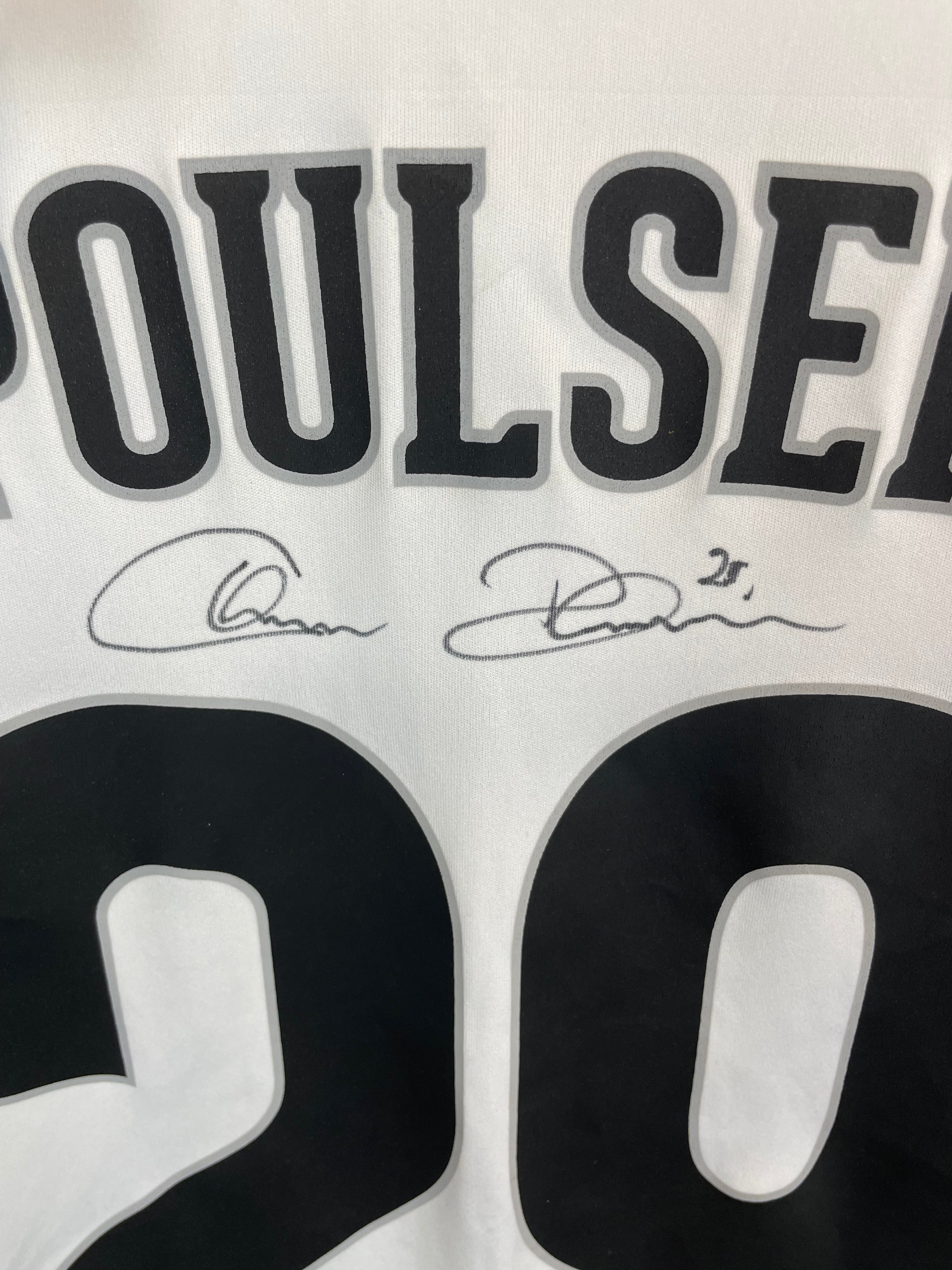 Christian Poulsen FCK 13/14 SIGNERET hjemmebanetrøje - M