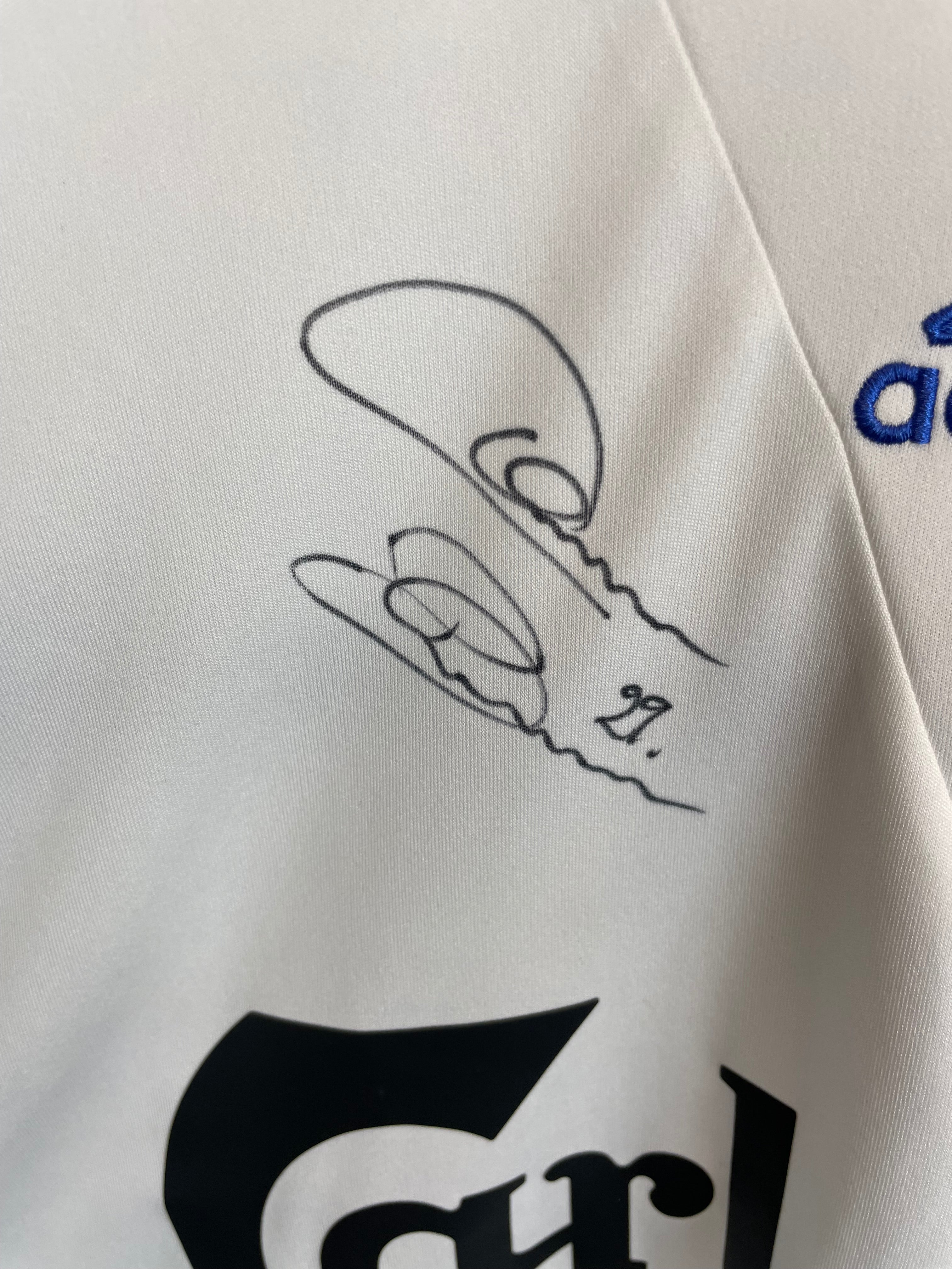 Christian Poulsen FCK 13/14 SIGNERET hjemmebanetrøje - M