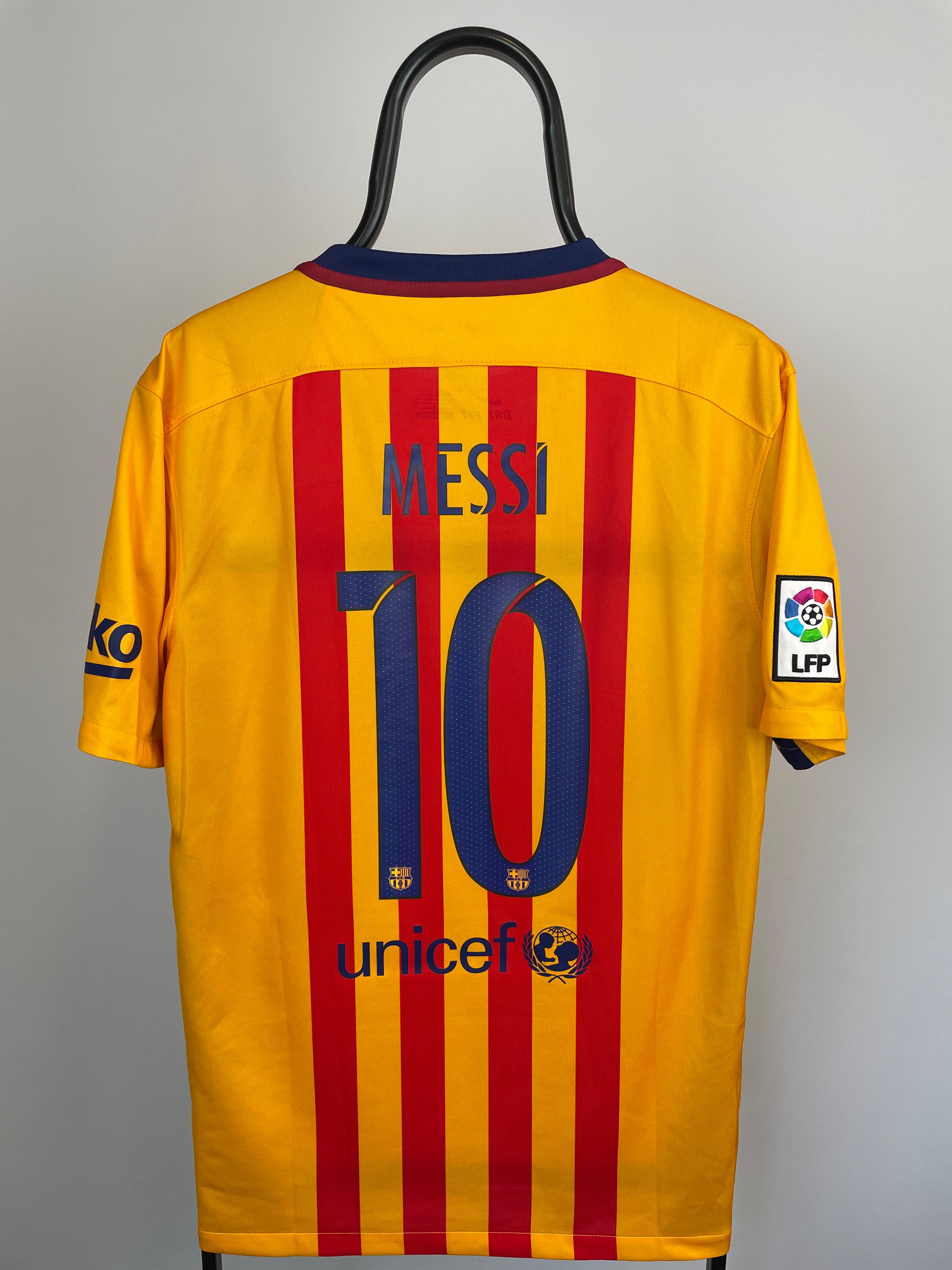 Lionel Messi Barcelona 15/16 udebanetrøje - L