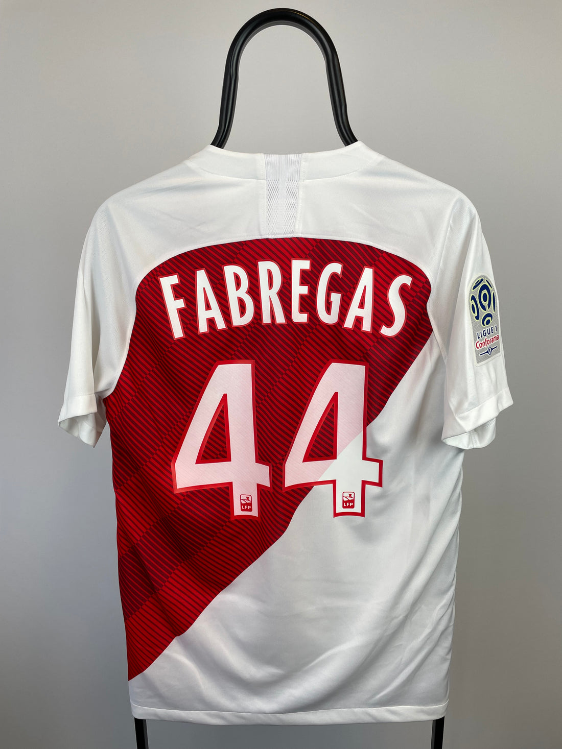 Cesc Fabregas AS Monaco 18/19 hjemmebanetrøje - M