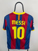 Lionel Messi FC Barcelona 10/11 hjemmebanetrøje - M