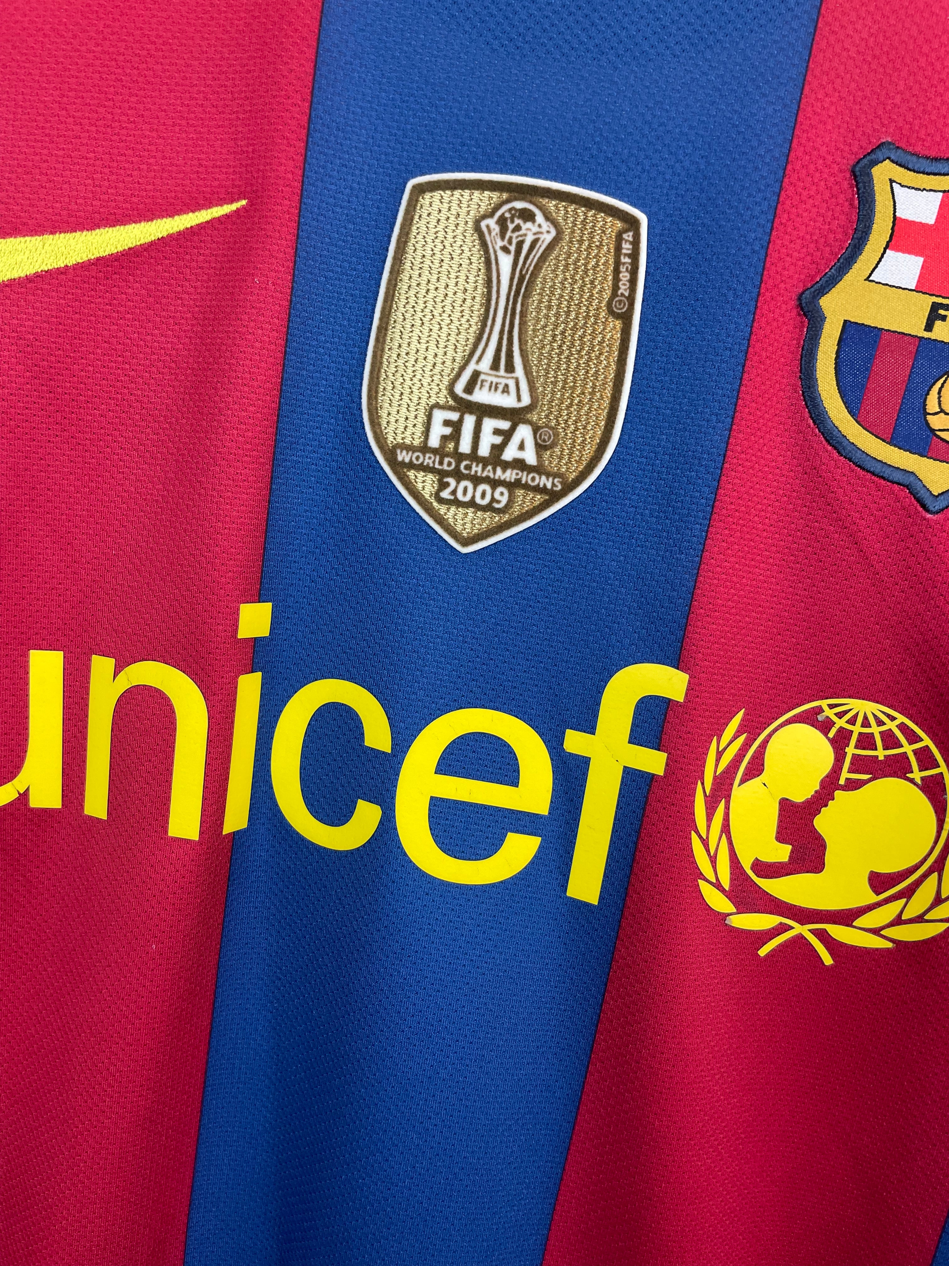 Lionel Messi FC Barcelona 10/11 hjemmebanetrøje - M