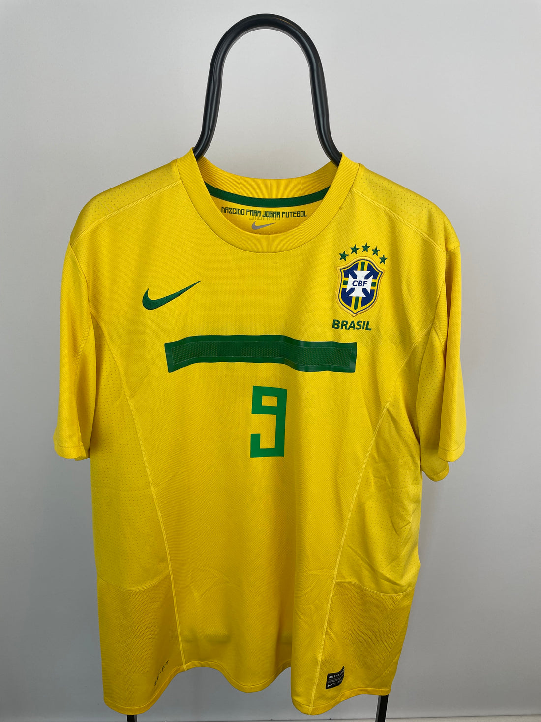 Ronaldo Brasilien 10/11 hjemmebanetrøje - XL