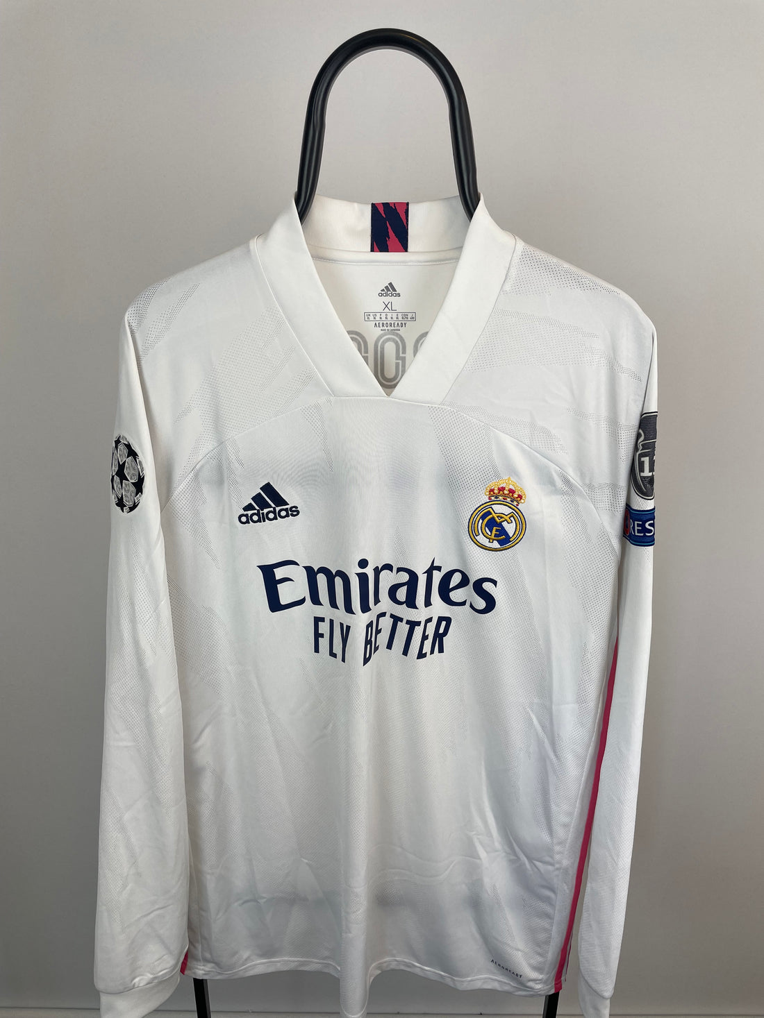 Toni Kroos Real Madrid 20/21 langærmet hjemmebanetrøje - XL