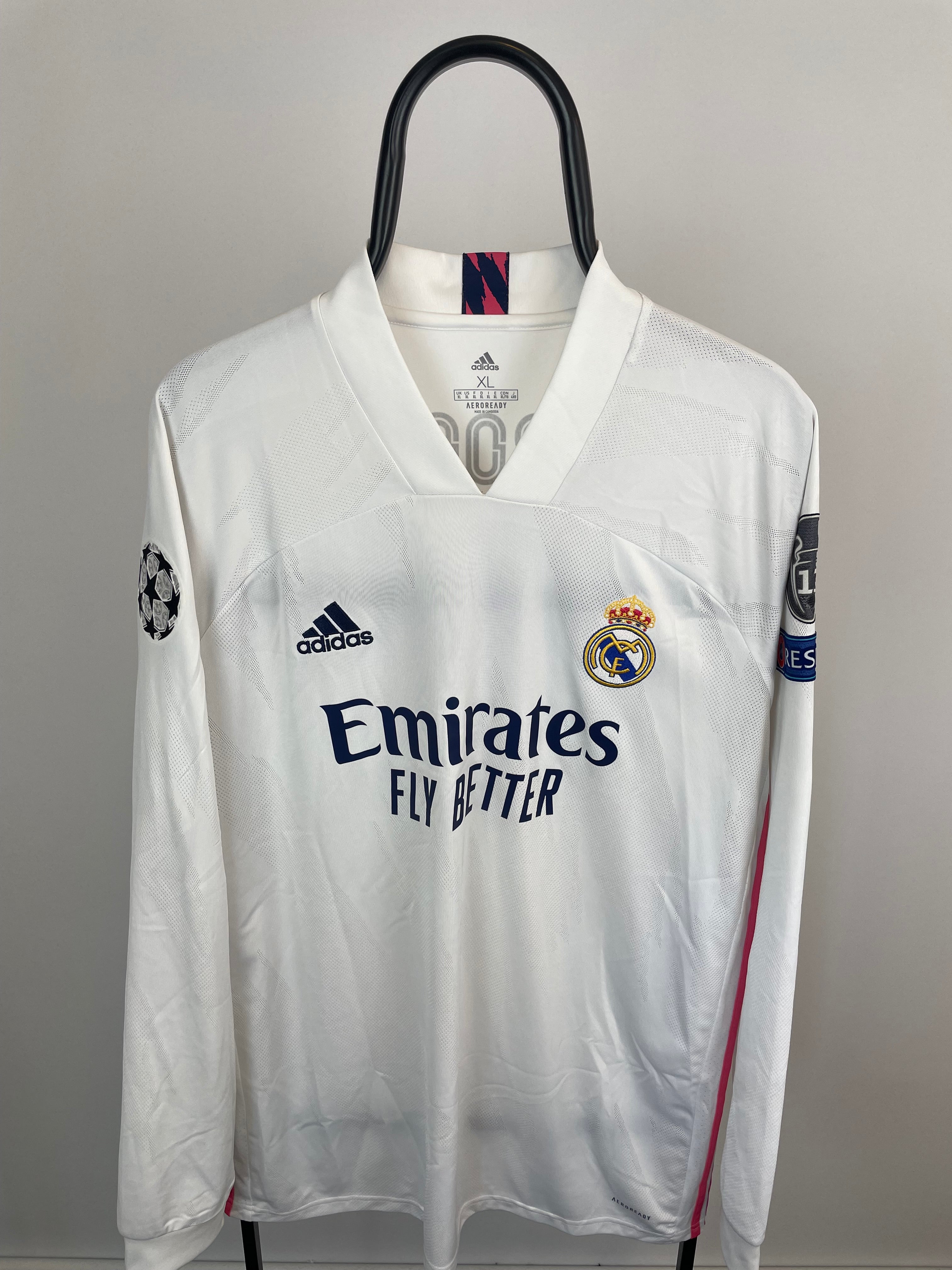 Toni Kroos Real Madrid 20/21 langærmet hjemmebanetrøje - XL