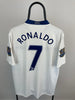 Cristiano Ronaldo Manchester United 08/09 udebanetrøje - L