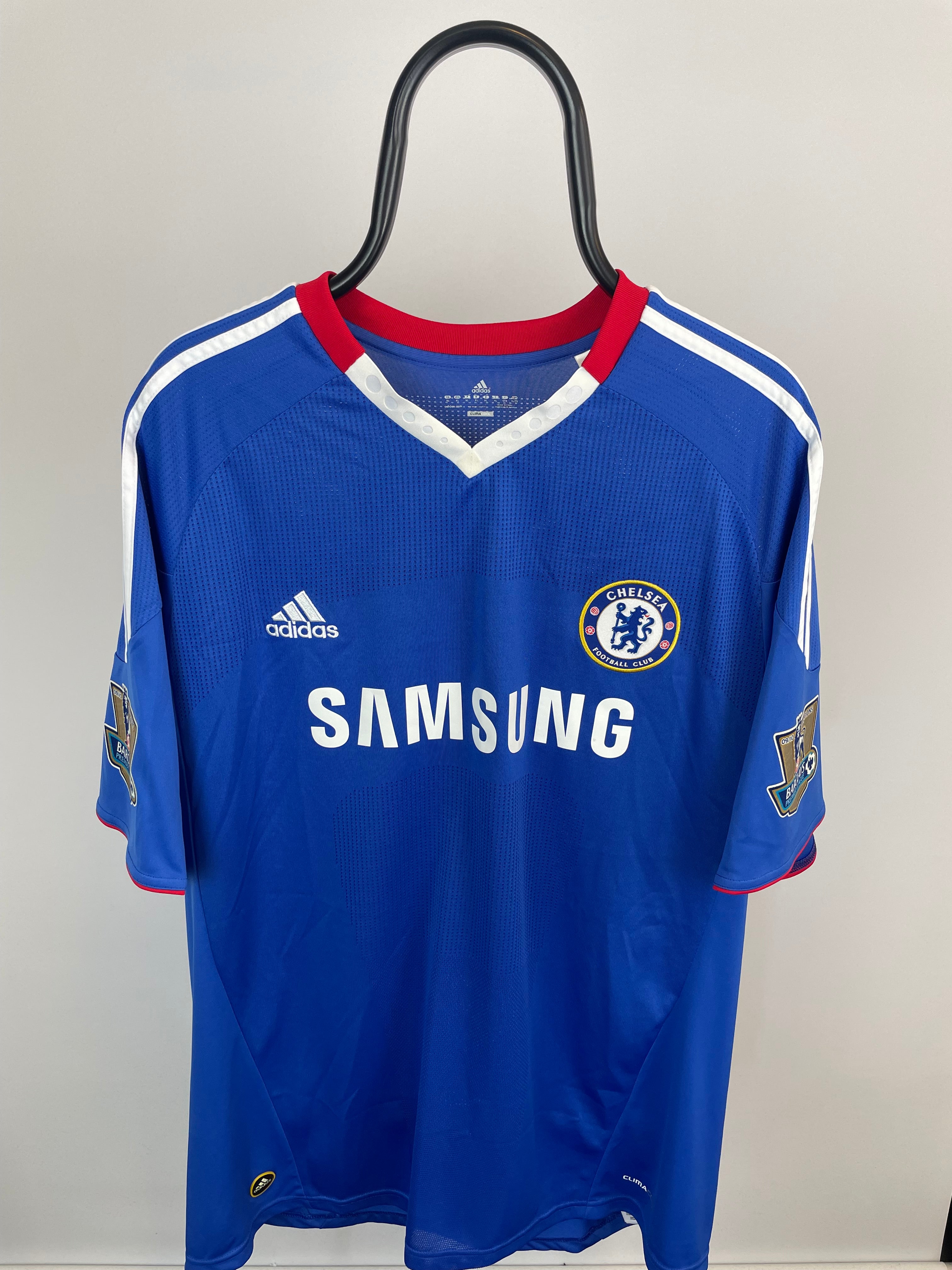 Didier Drogba Chelsea 10/11 hjemmebanetrøje - XL