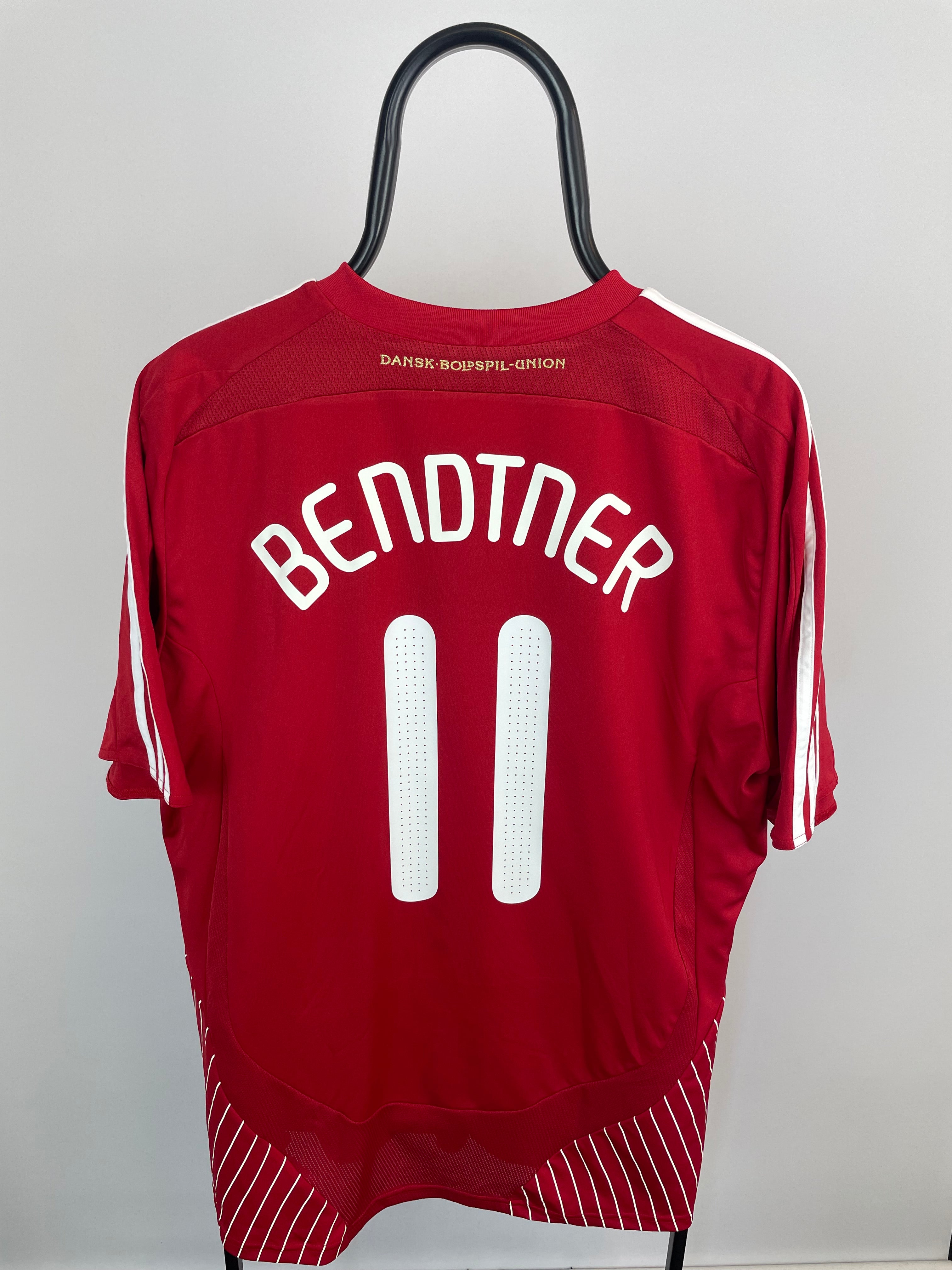 Nicklas Bendtner Danmark 08/10 hjemmebanetrøje - L