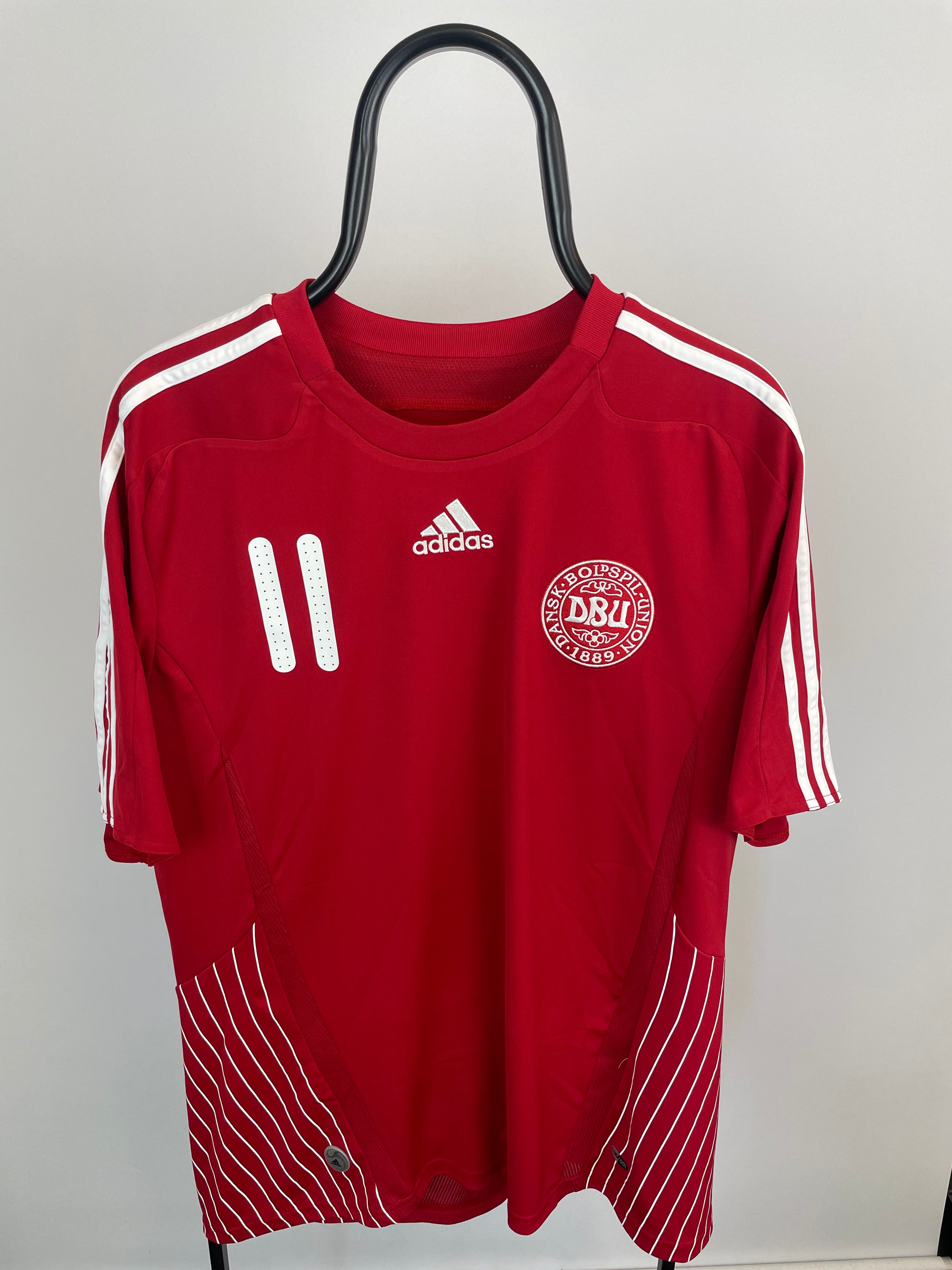 Nicklas Bendtner Danmark 08/10 hjemmebanetrøje - L