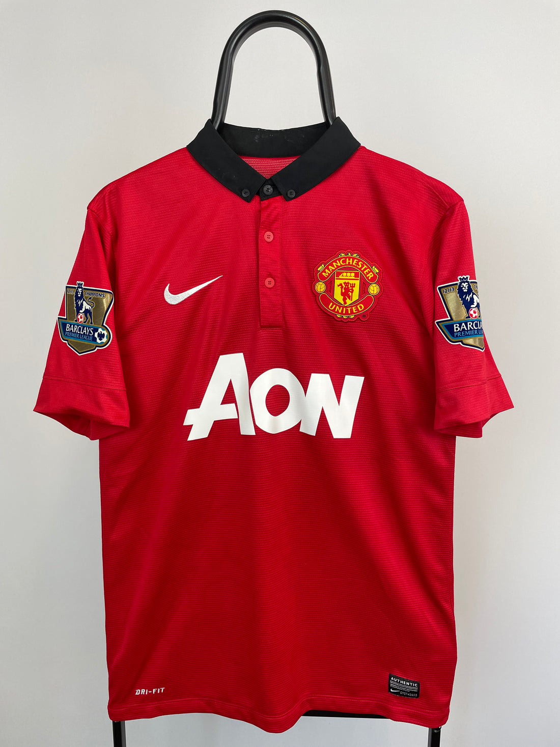 Patrice Evra Manchester United 13/14 hjemmebanetrøje - M