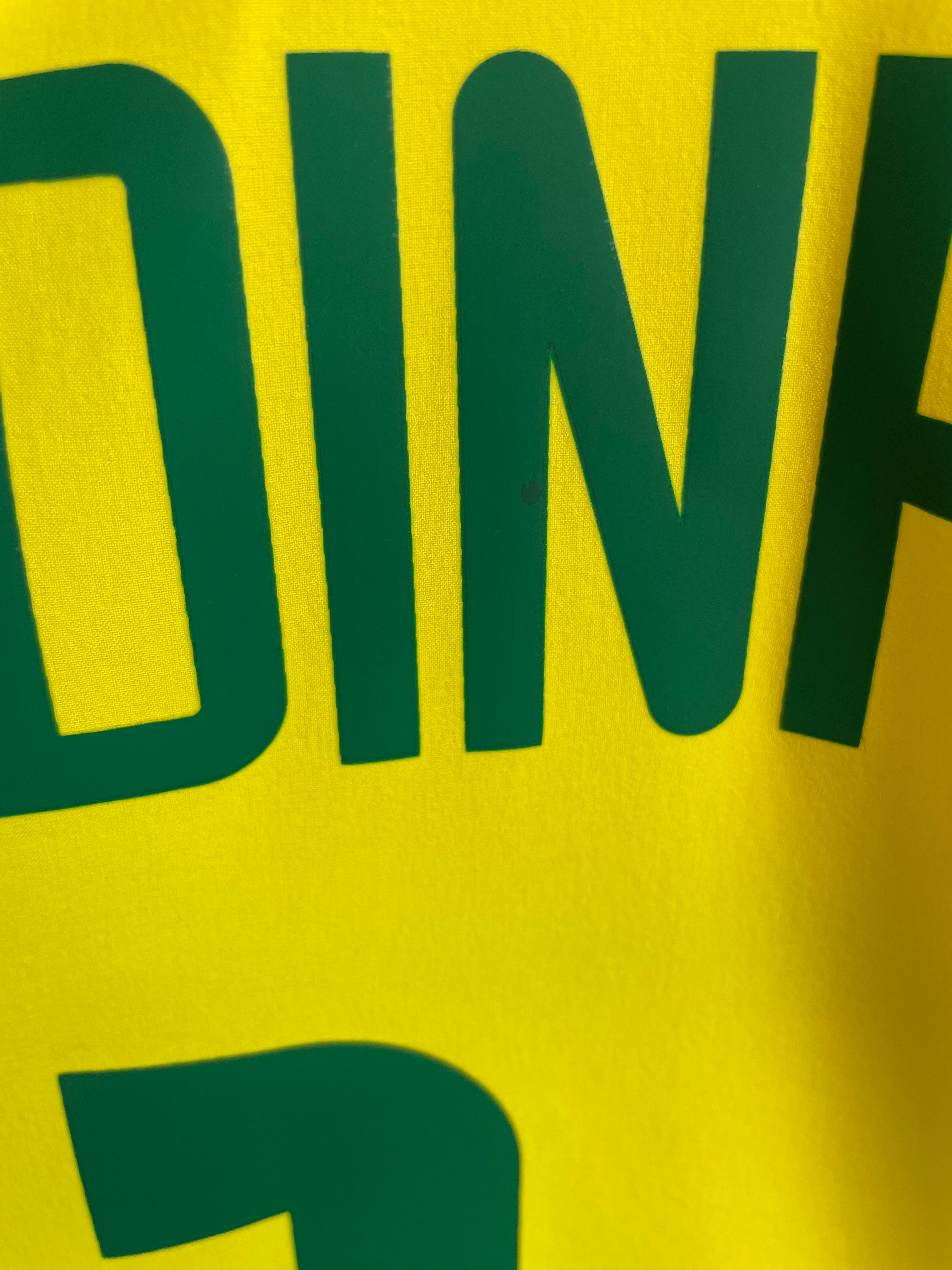 Ronaldinho Brasilien 02/04 hjemmebanetrøje Player Issue - XL