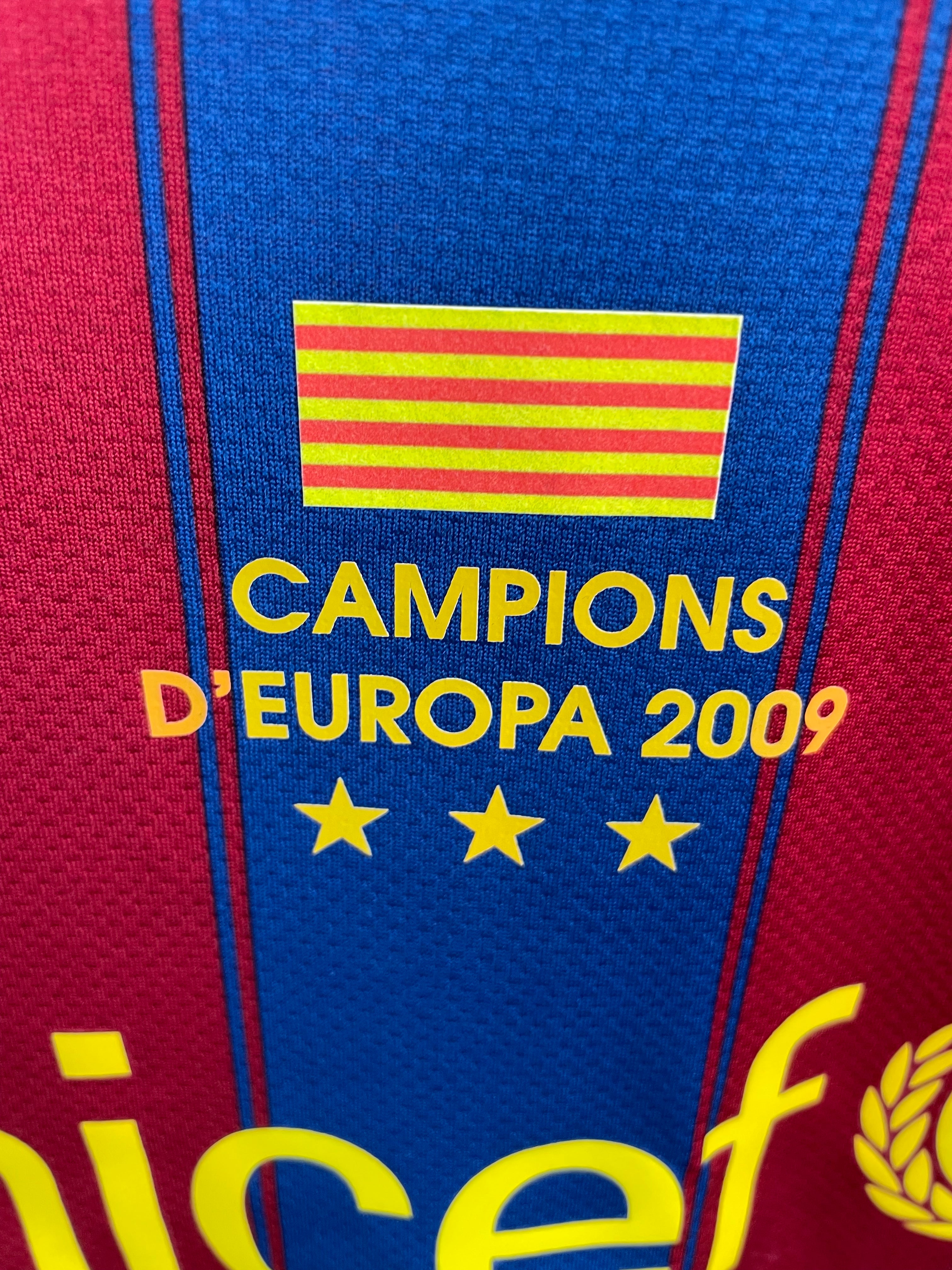 Lionel Messi FC Barcelona 09/10 hjemmebanetrøje - XXL