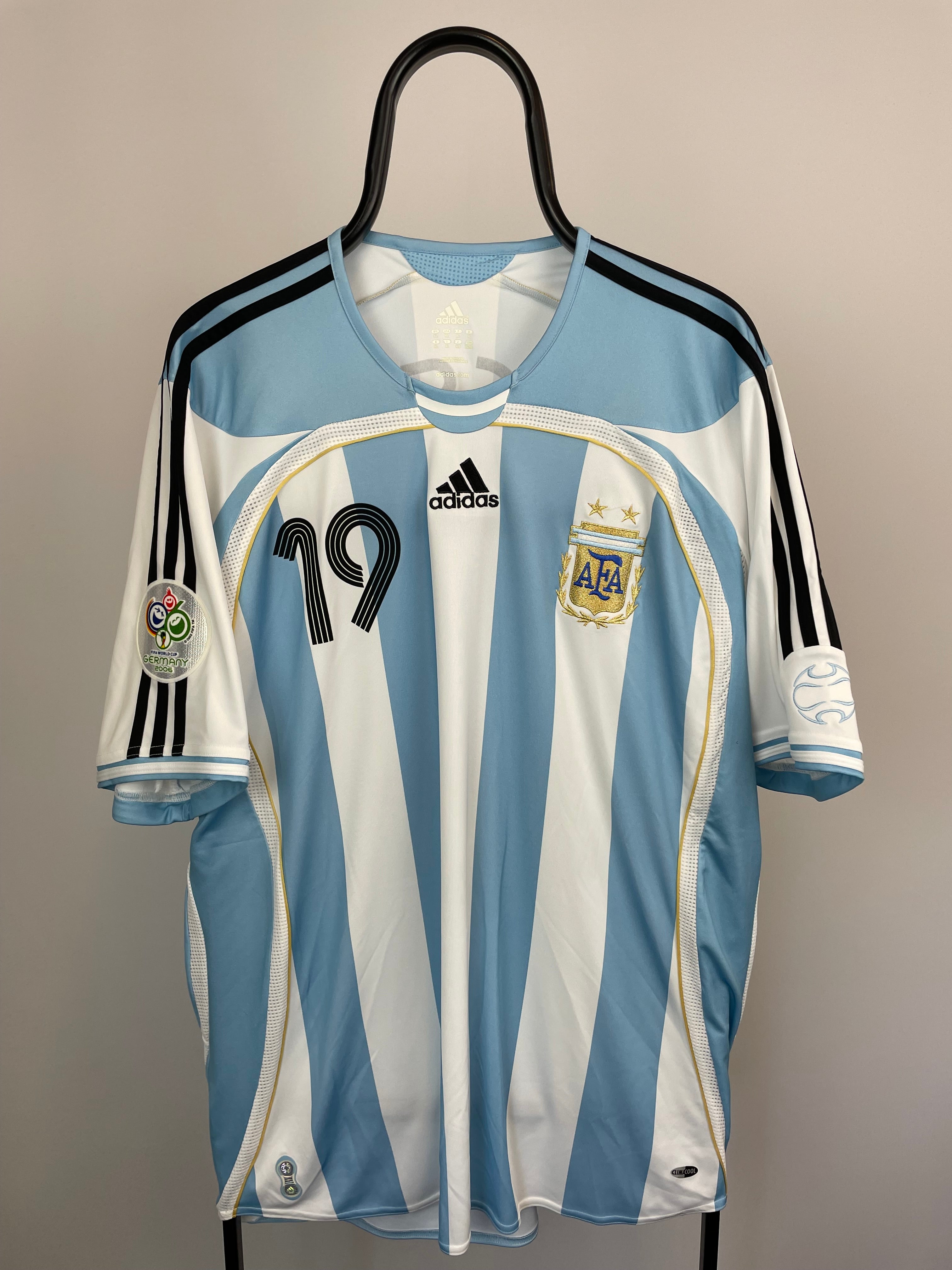 Lionel Messi Argentina 06/08 hjemmebanetrøje - XL
