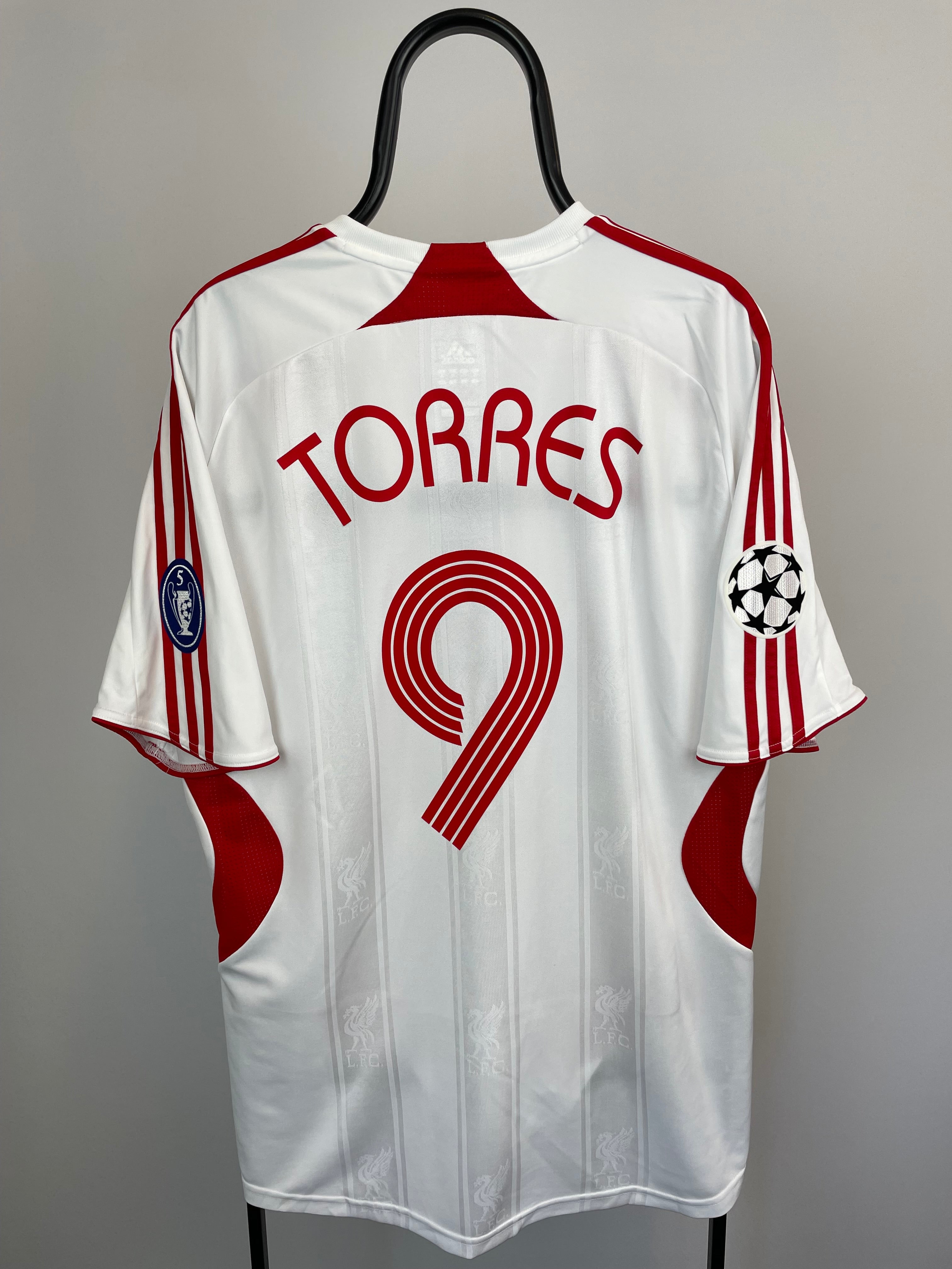 Fernando Torres Liverpool 07/08 udebanetrøje - XL