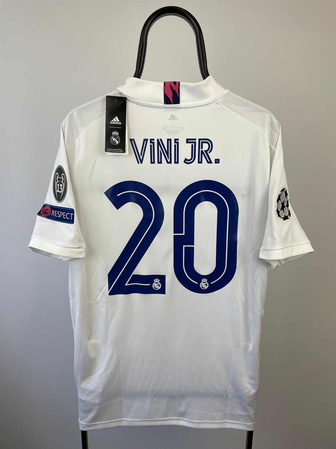 Vinicius Jr. Real Madrid 20/21 hjemmebanetrøje - L