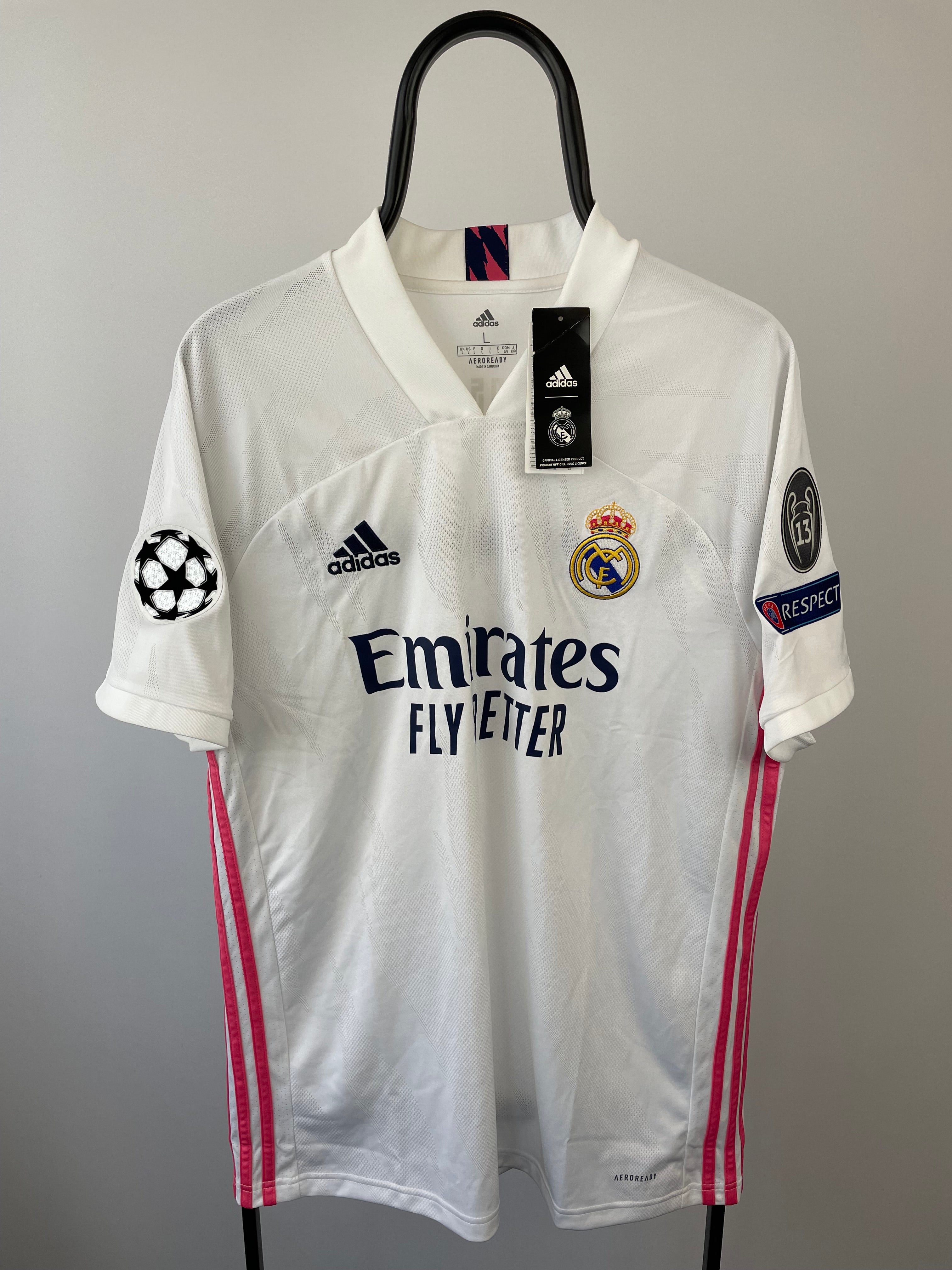 Vinicius Jr. Real Madrid 20/21 hjemmebanetrøje - L