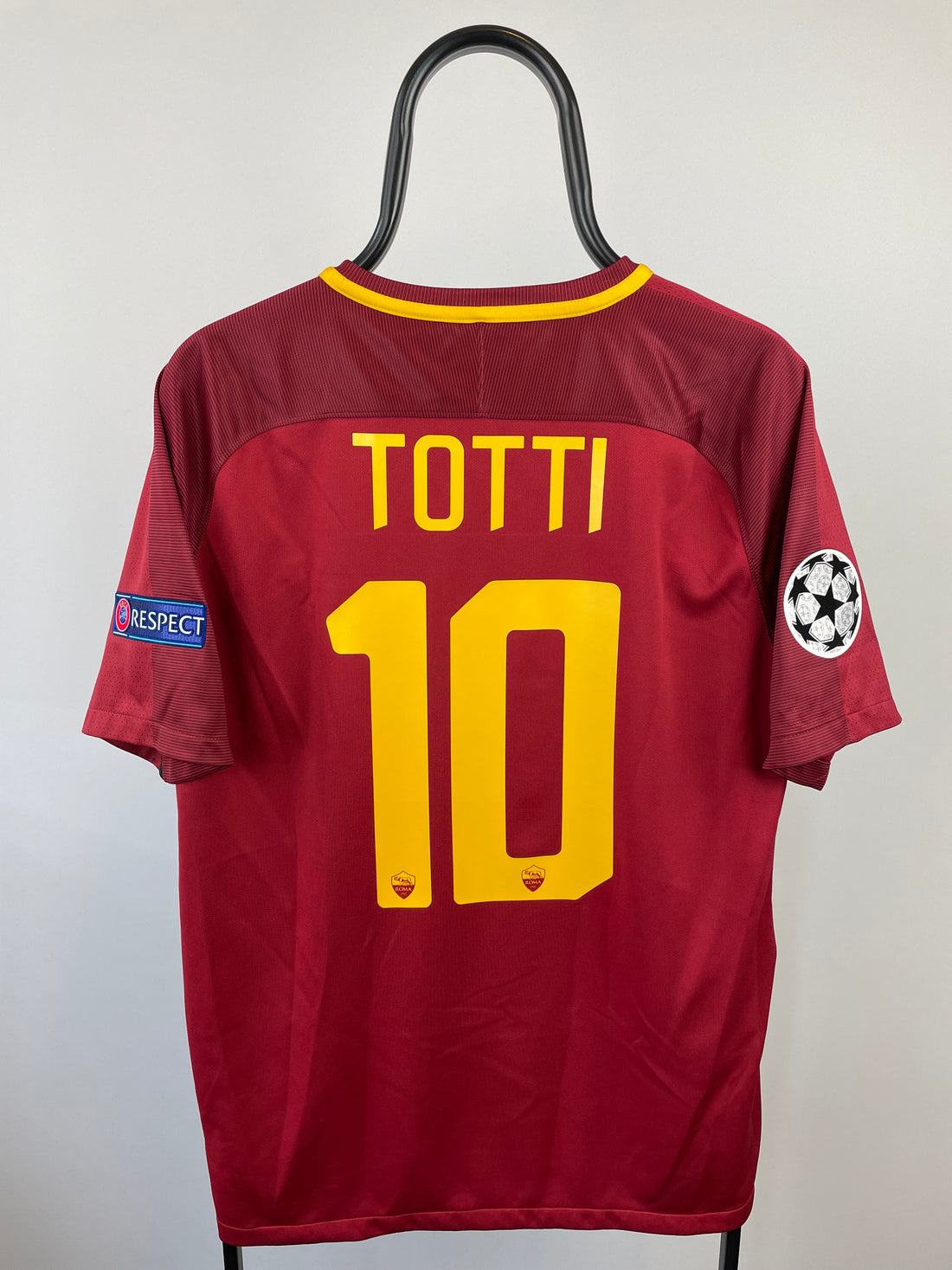 Francesco Totti AS Roma 17/18 hjemmebanetrøje - L