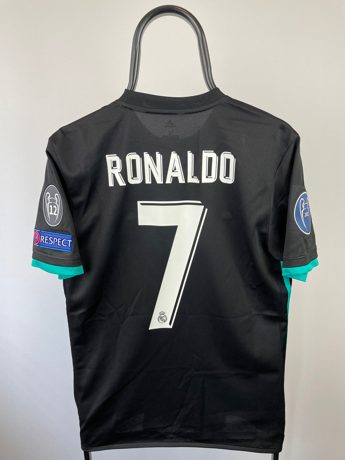 Cristiano Ronaldo Real Madrid 17/18 udebanetrøje - M