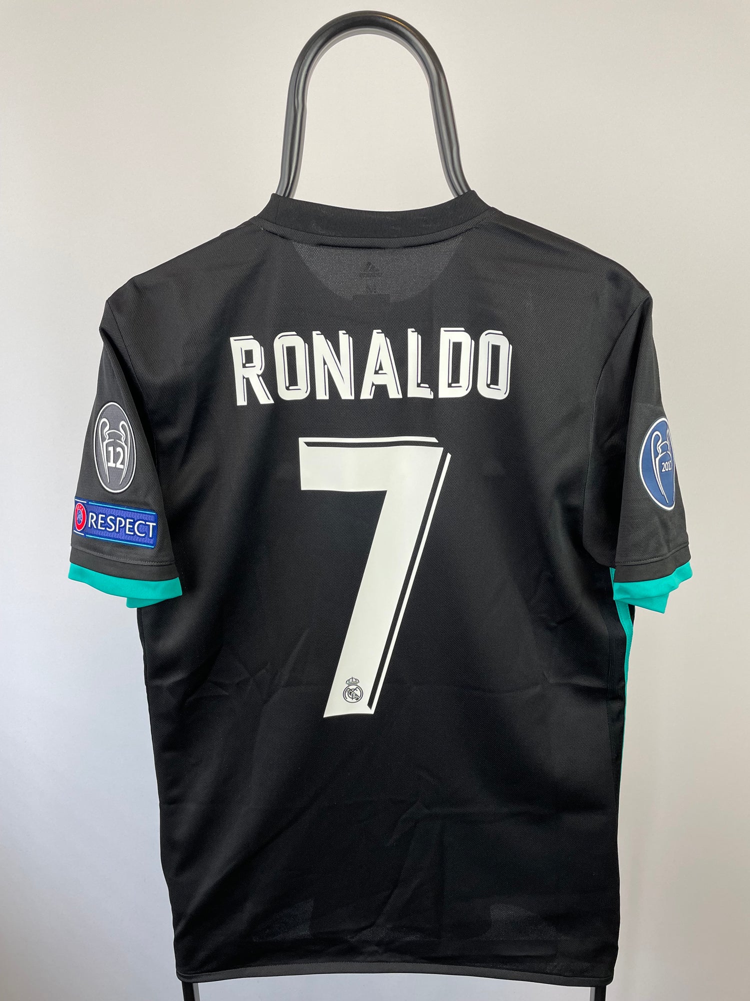 Cristiano Ronaldo Real Madrid 17/18 udebanetrøje - M