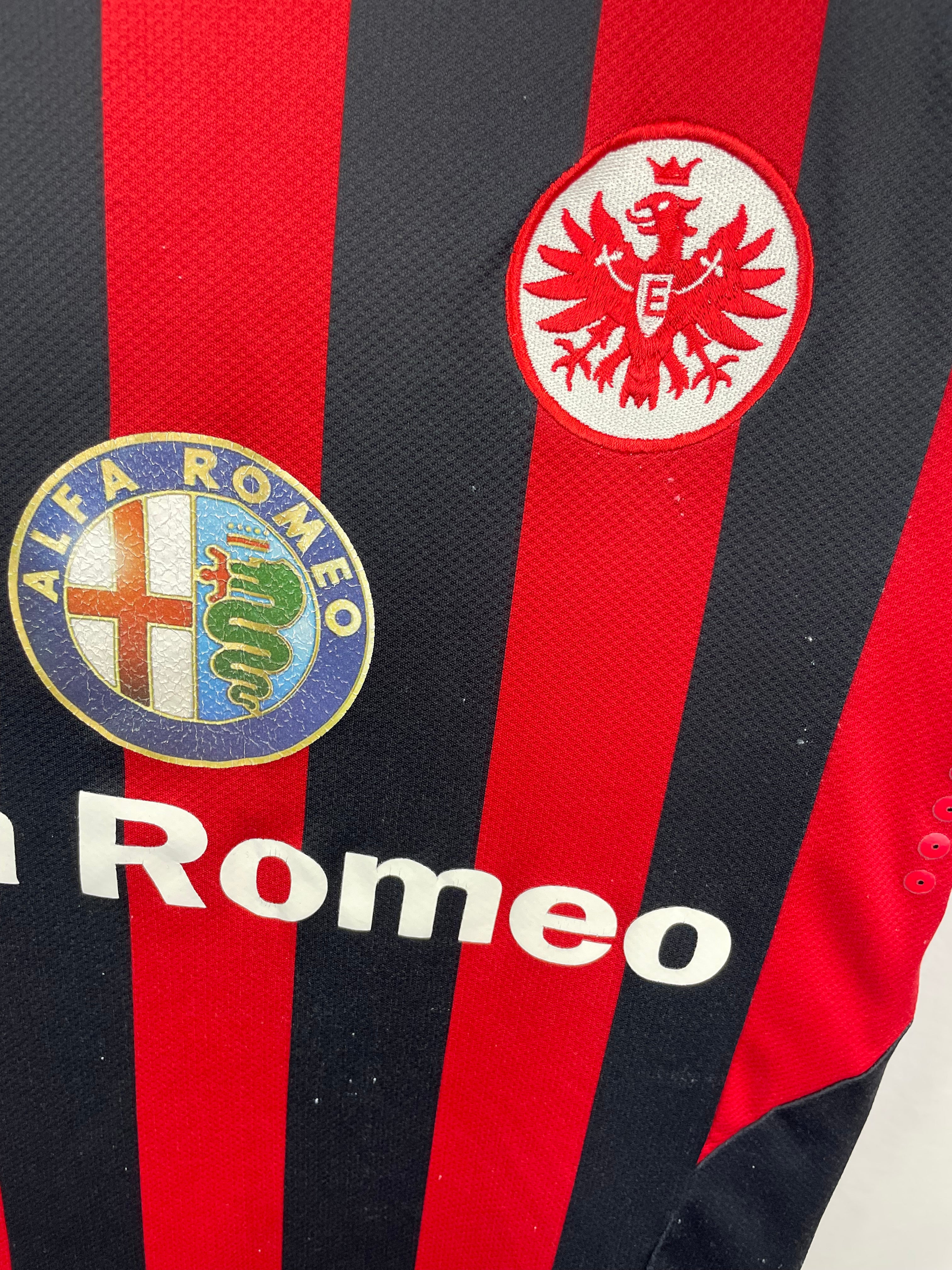 Eintracht Frankfurt 13/14 hjemmebanetrøje - M