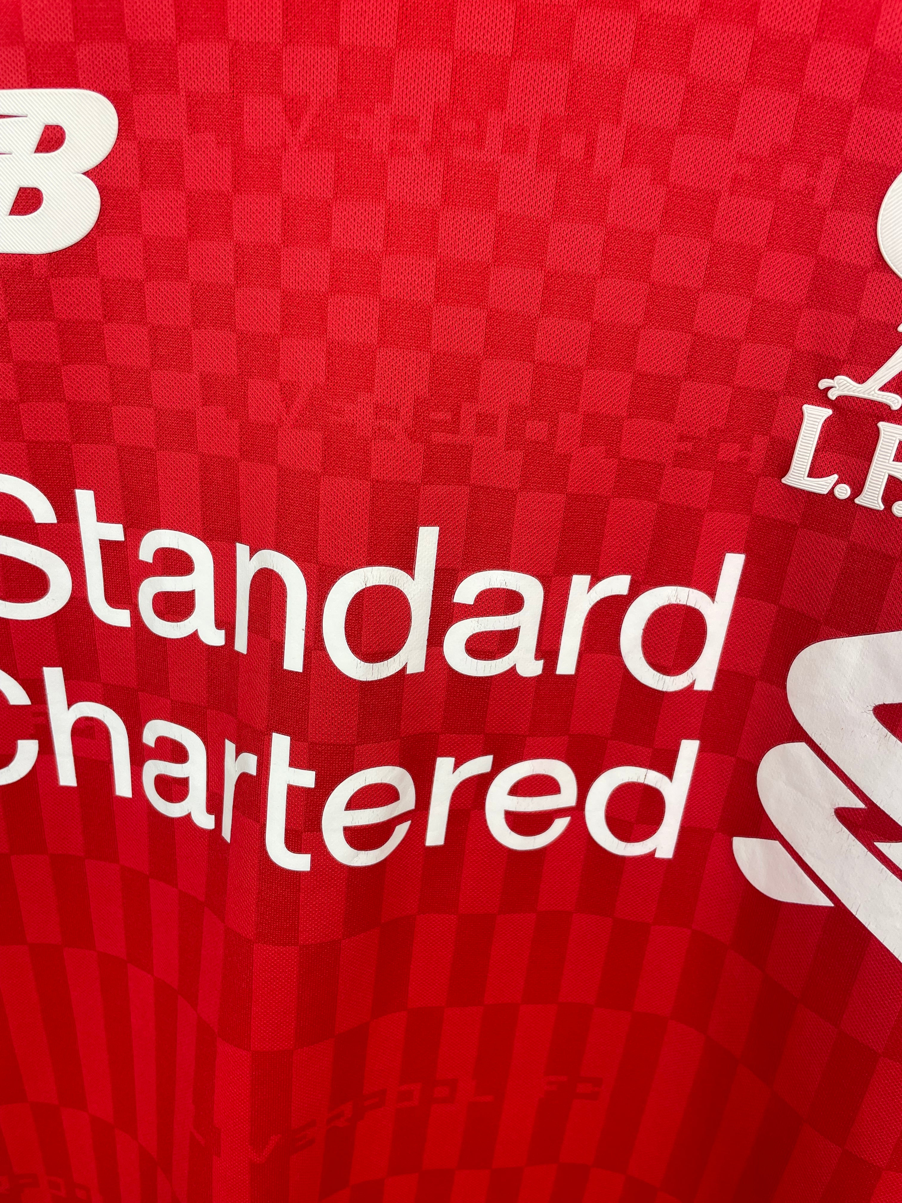 Liverpool 15/16 langærmet hjemmebanetrøje - M